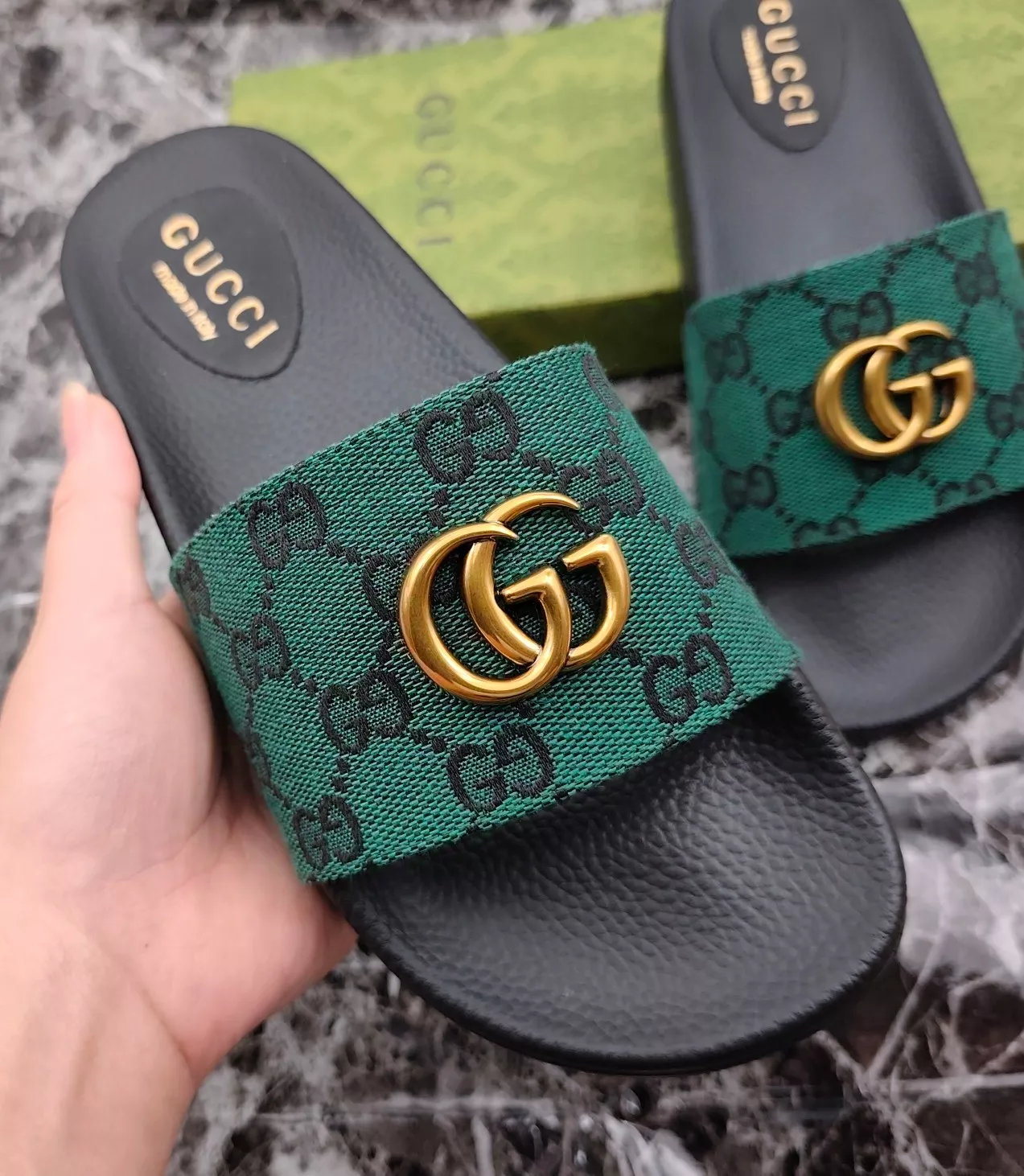 Gucci Slippers For Men Practical 2835