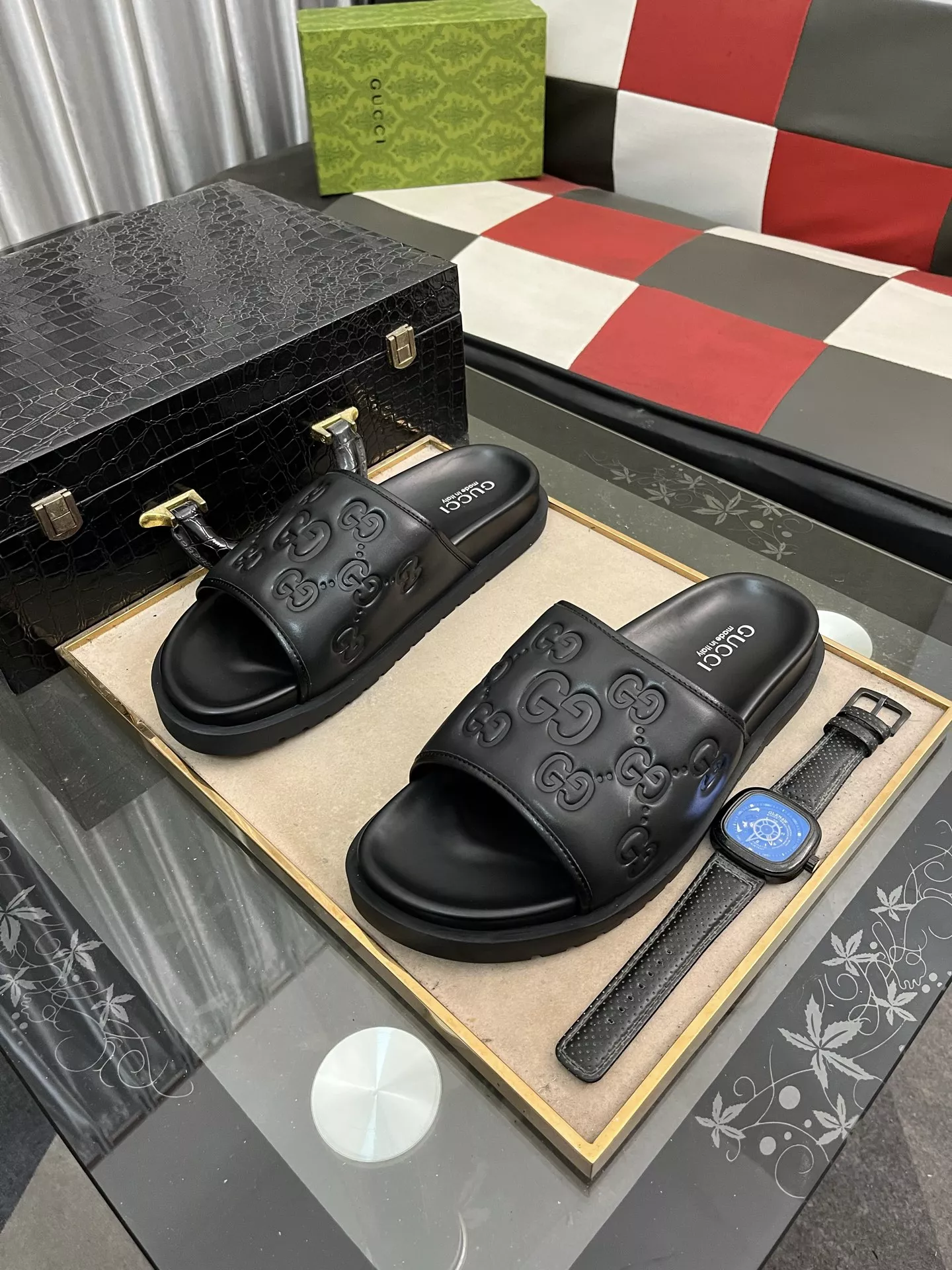 Gucci Slippers For Men Timeless 1608