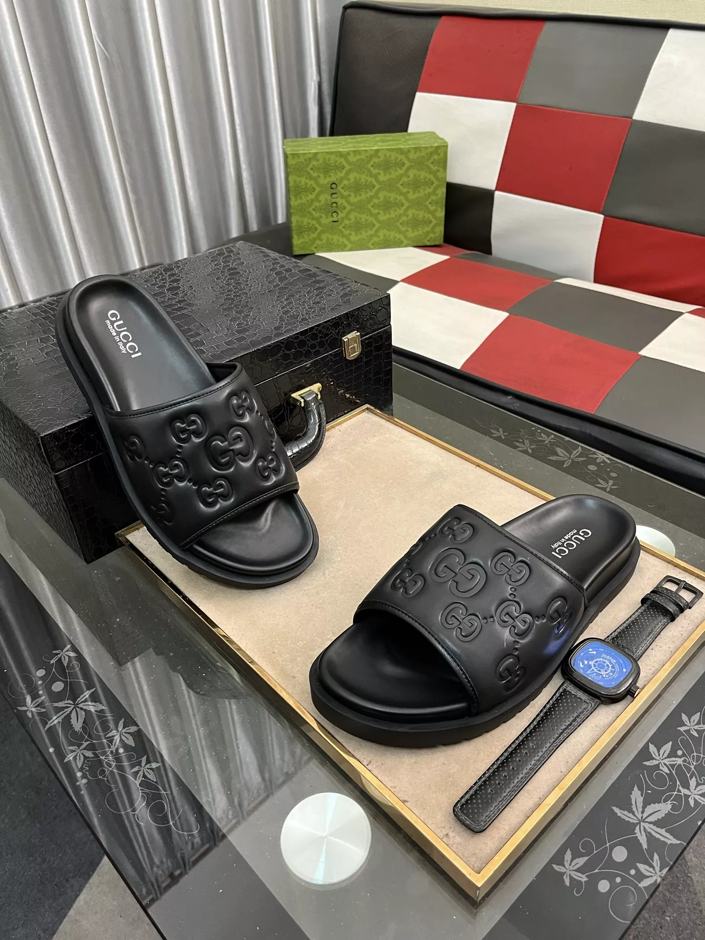 Gucci Slippers For Men Timeless 1608