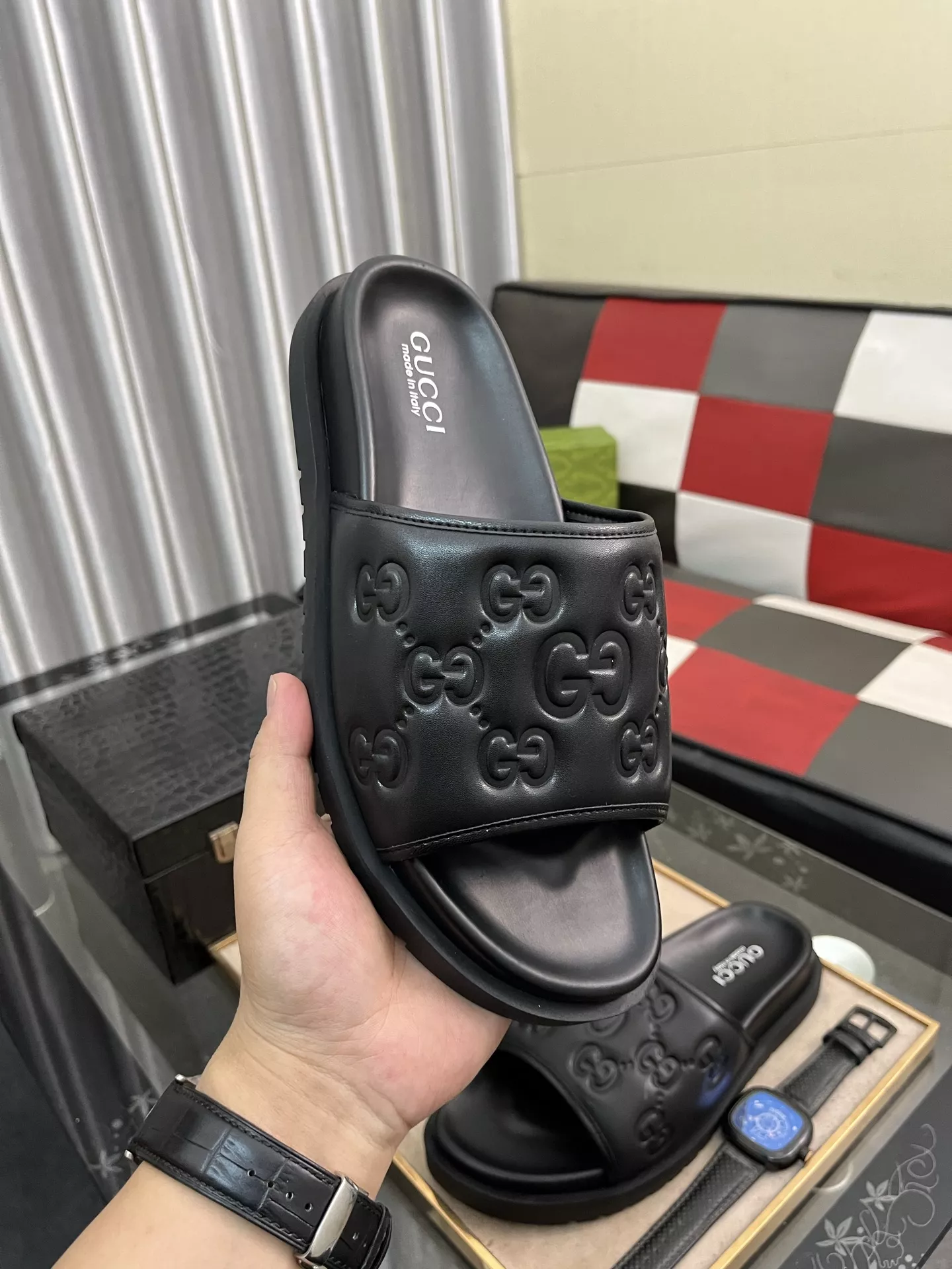 Gucci Slippers For Men Timeless 1608