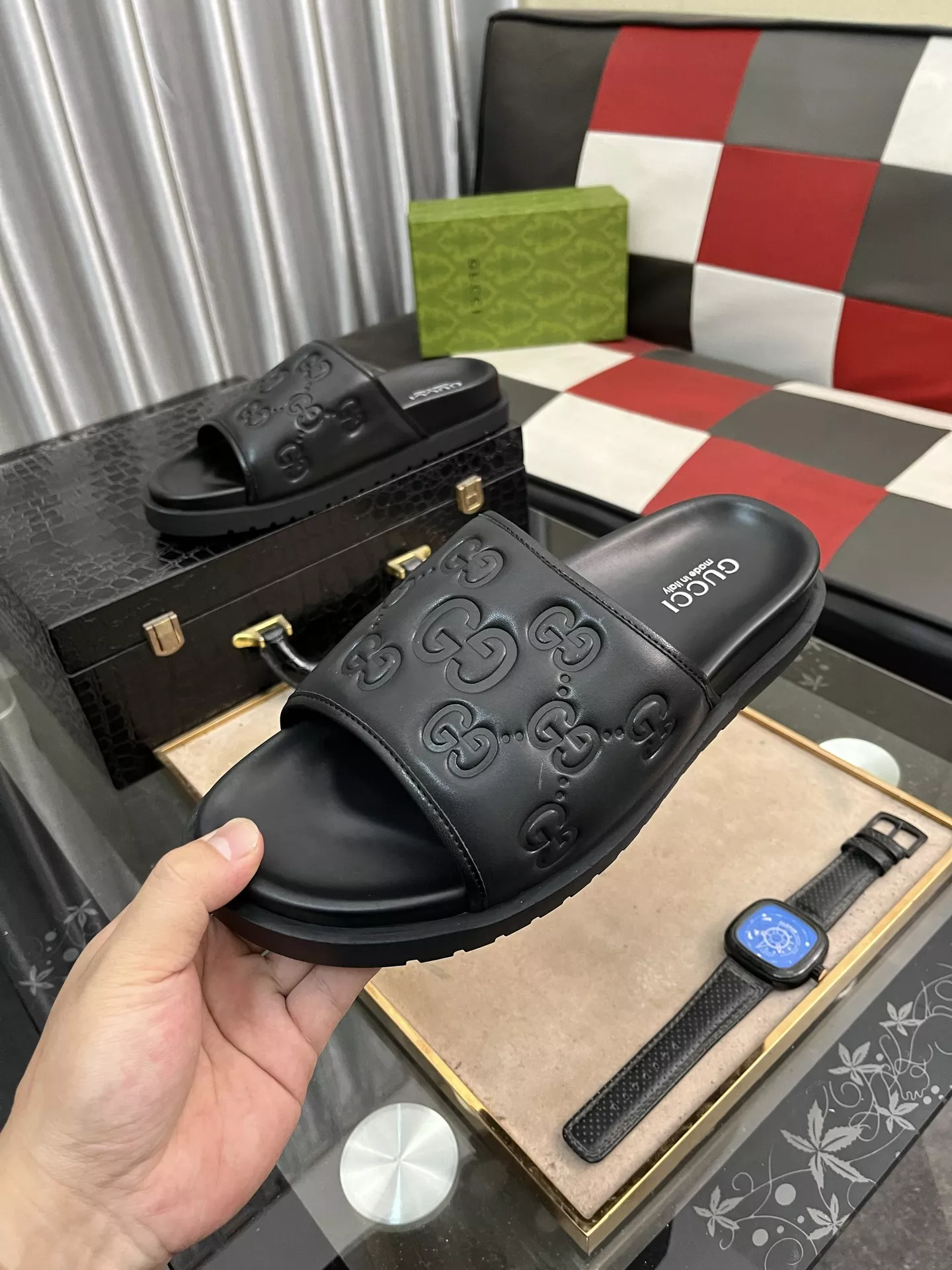 Gucci Slippers For Men Timeless 1608