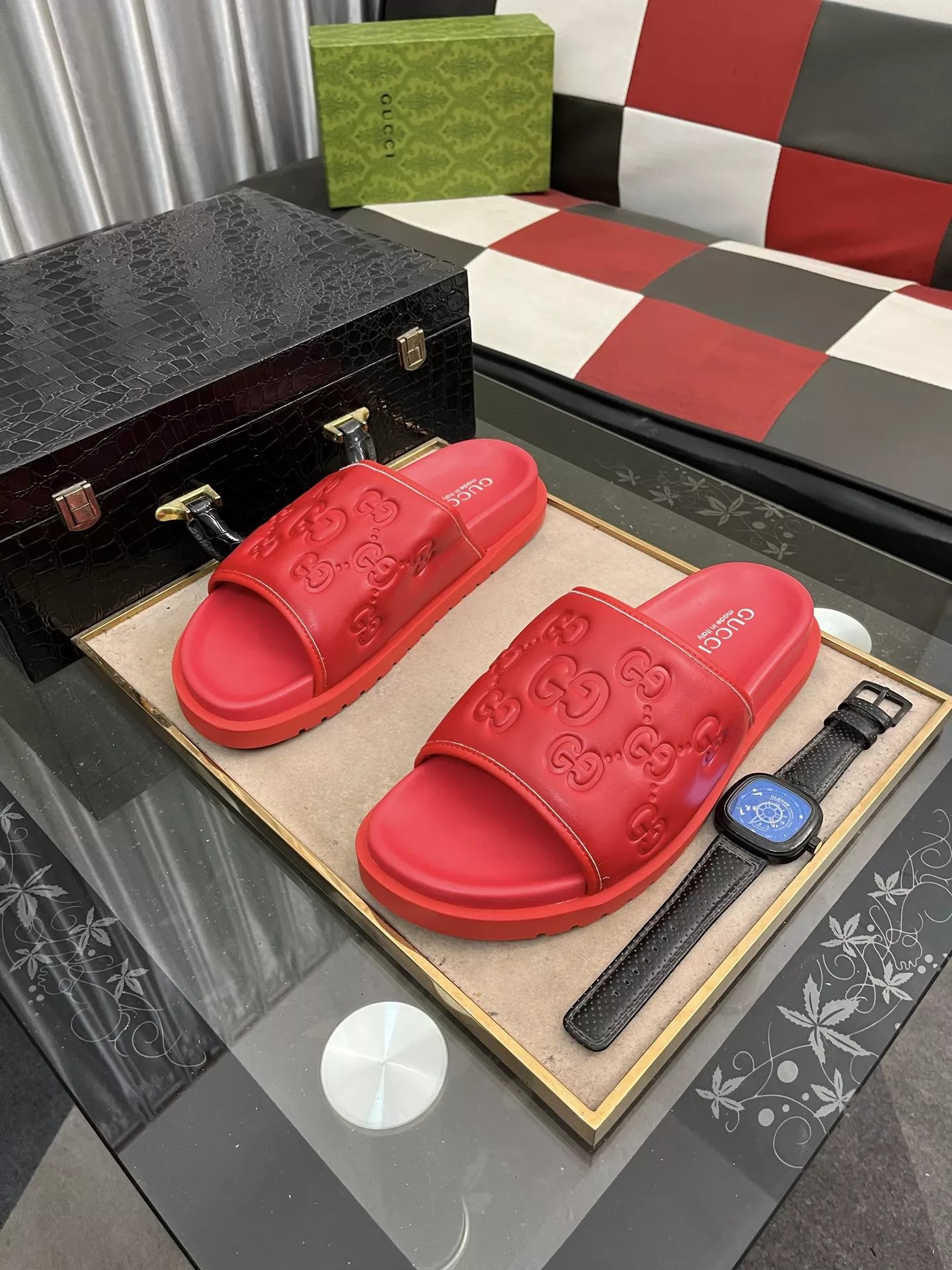 Gucci Slippers For Men Versatile 1933