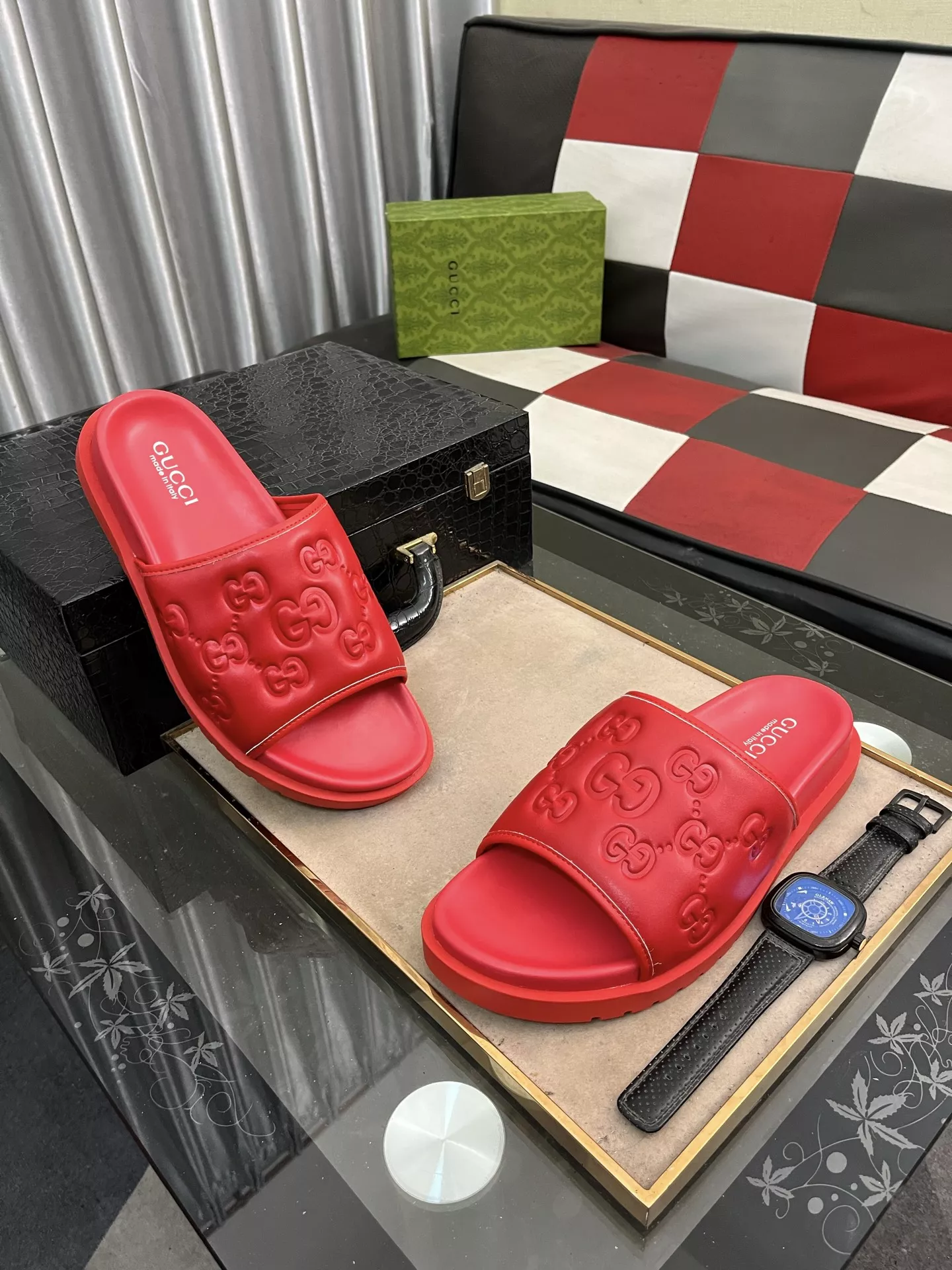 Gucci Slippers For Men Versatile 1933