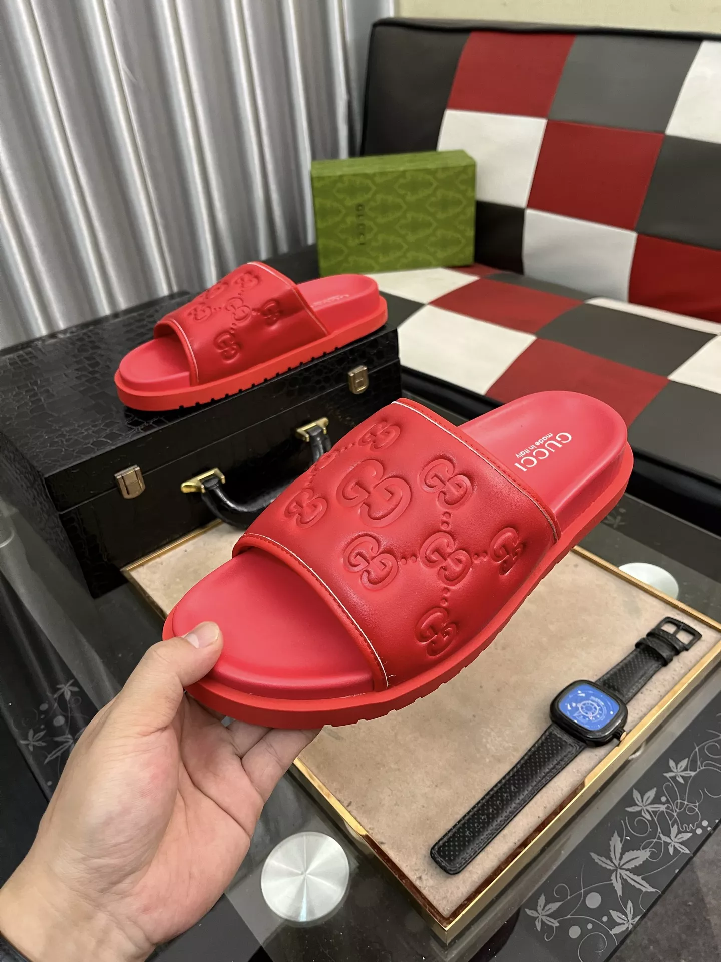 Gucci Slippers For Men Versatile 1933