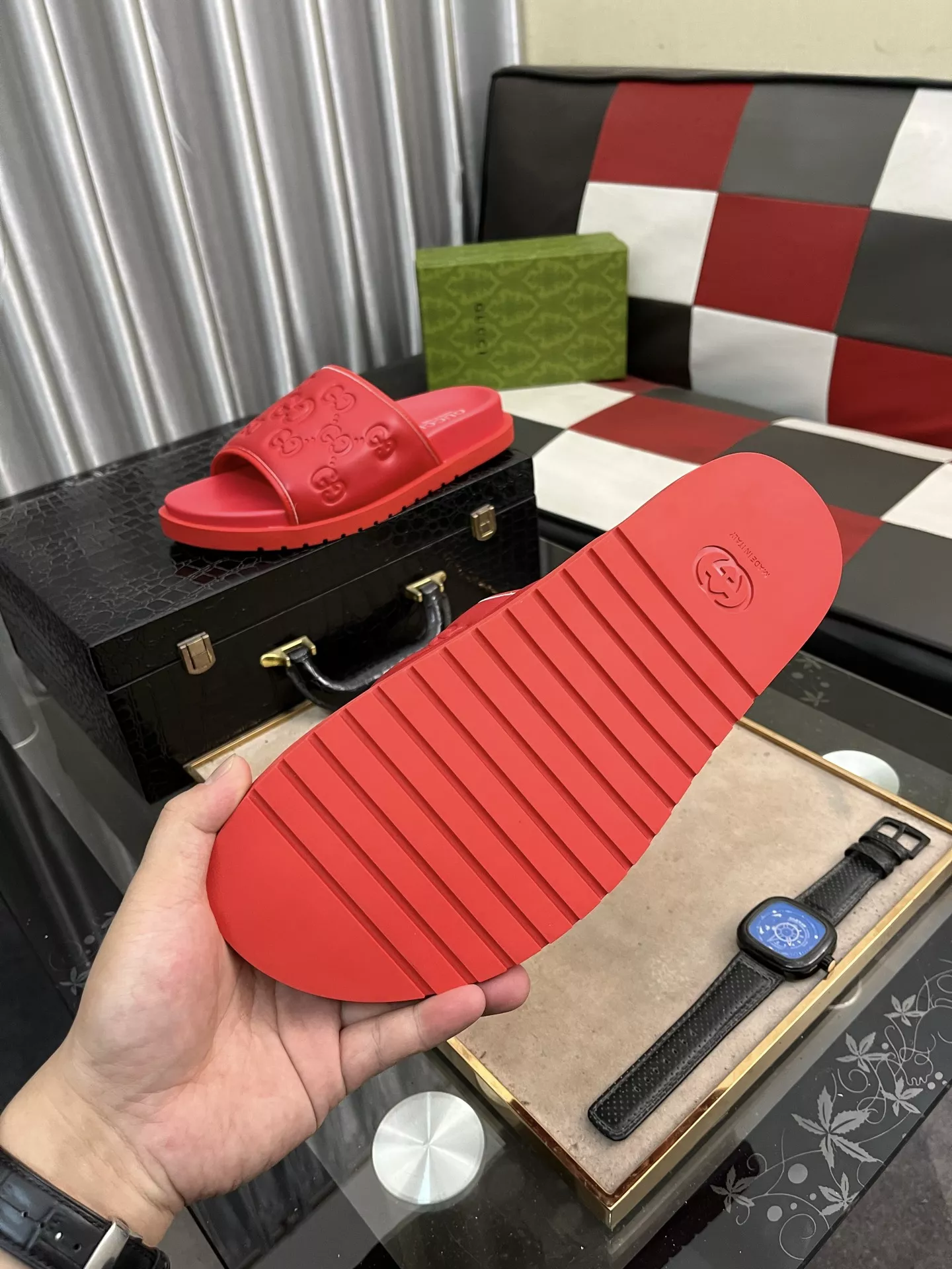 Gucci Slippers For Men Versatile 1933