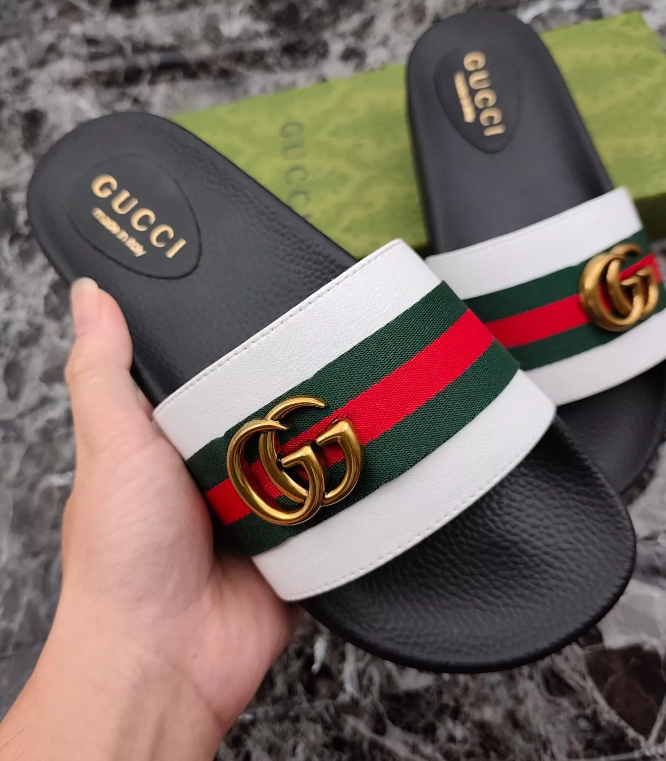 Gucci Slippers For Men Vibrant 507
