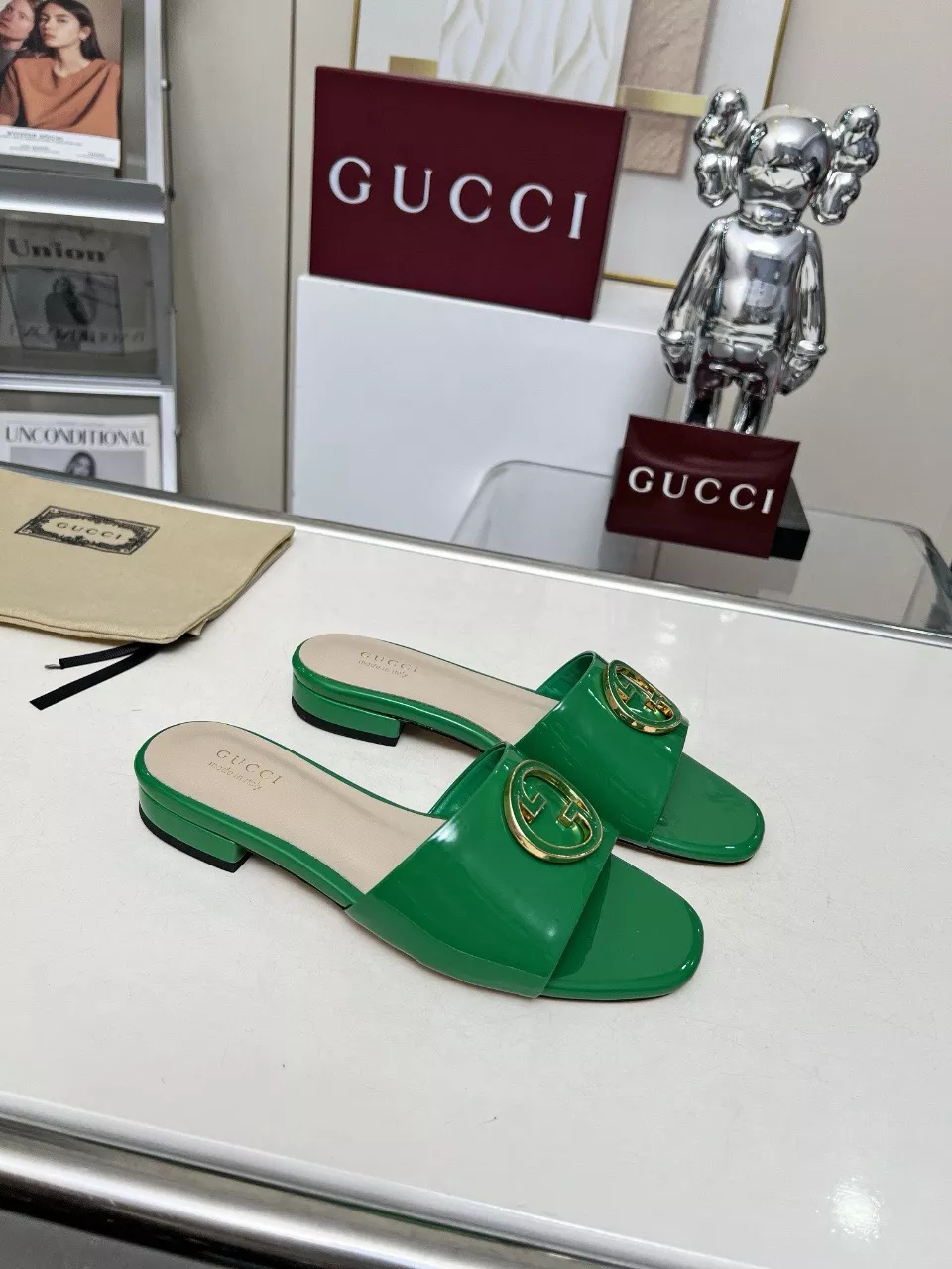 Gucci Slippers For Women Bright 5544