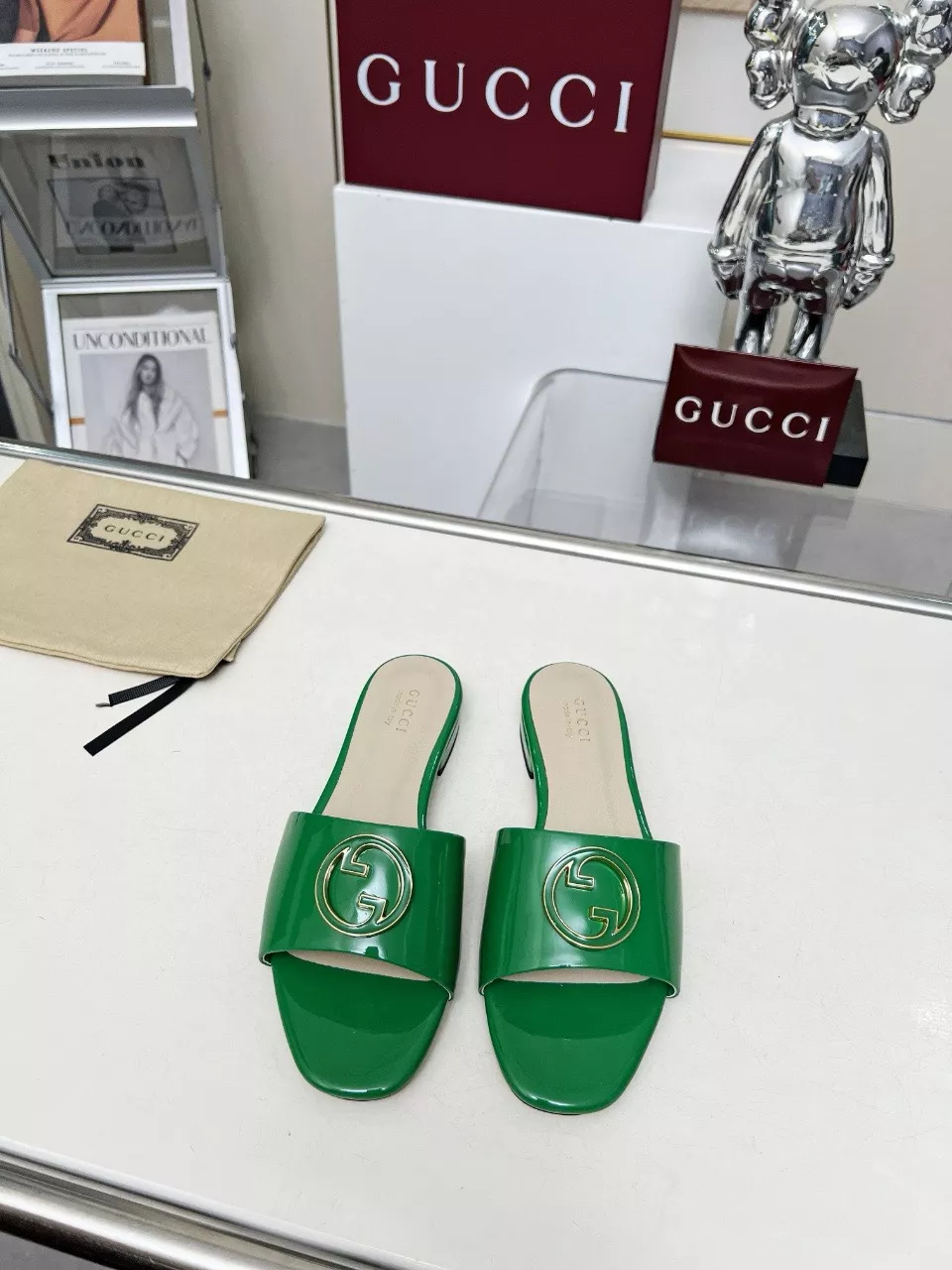 Gucci Slippers For Women Bright 5544
