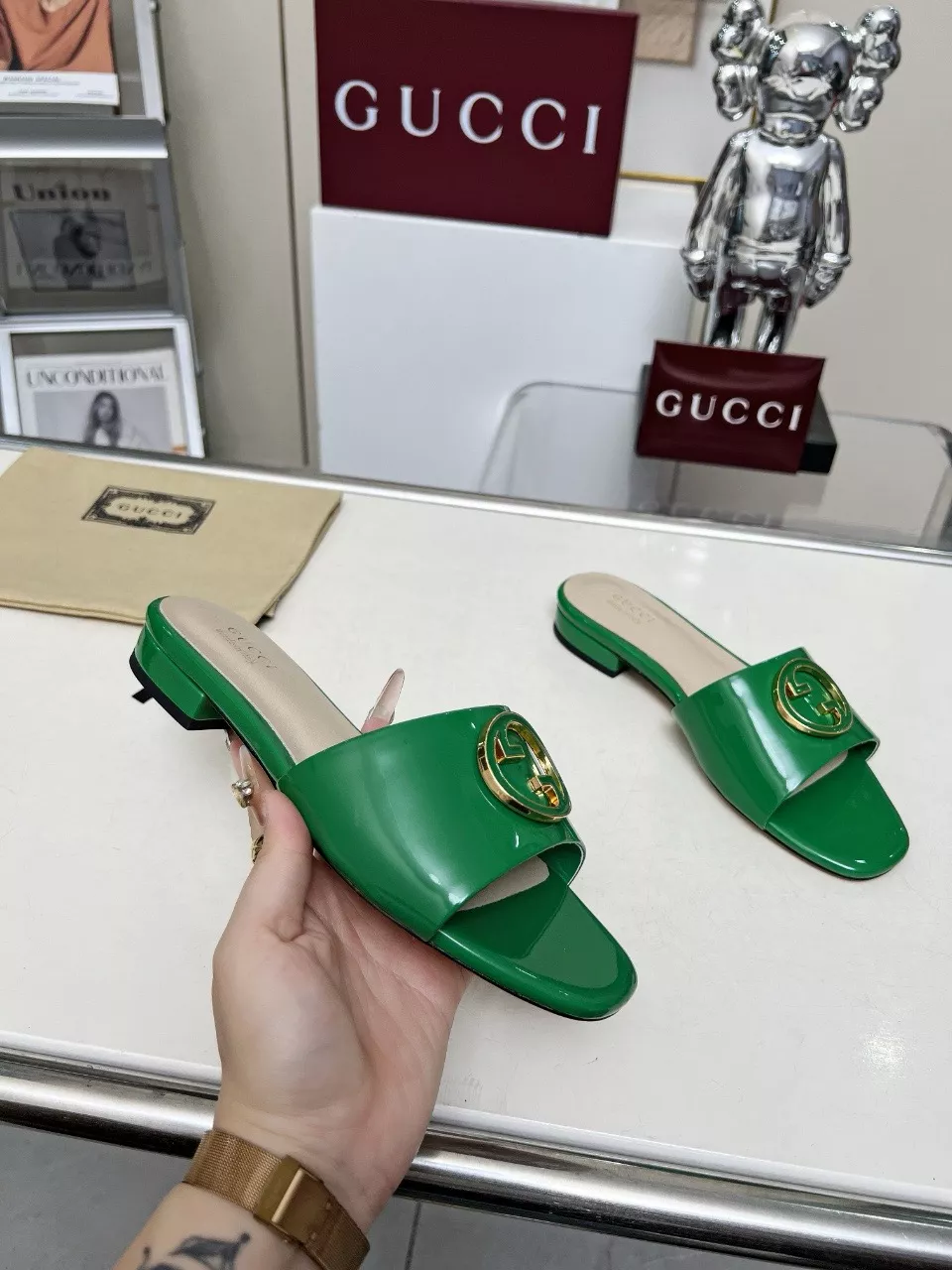 Gucci Slippers For Women Bright 5544