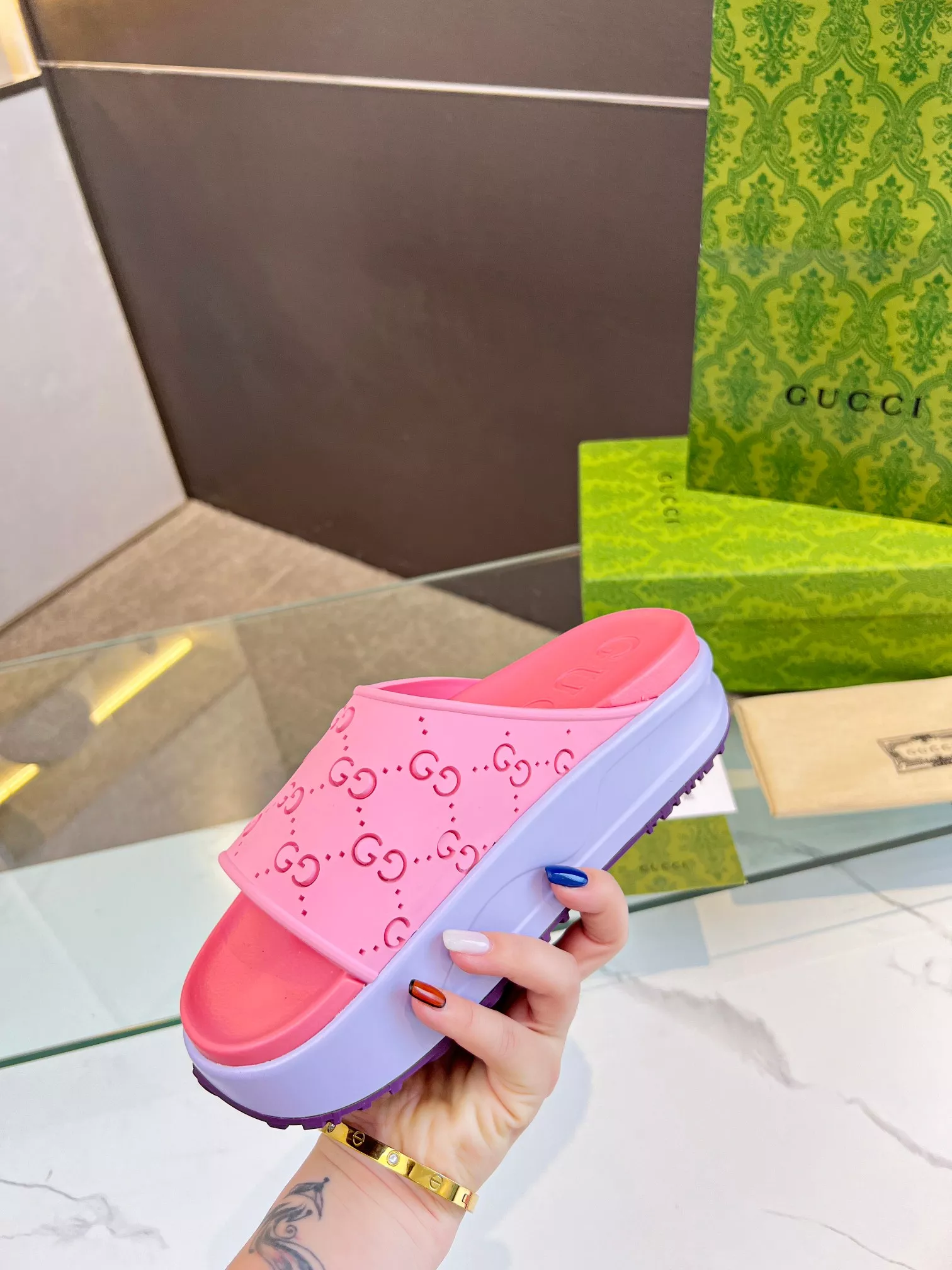 Gucci Slippers For Women Classic 2794