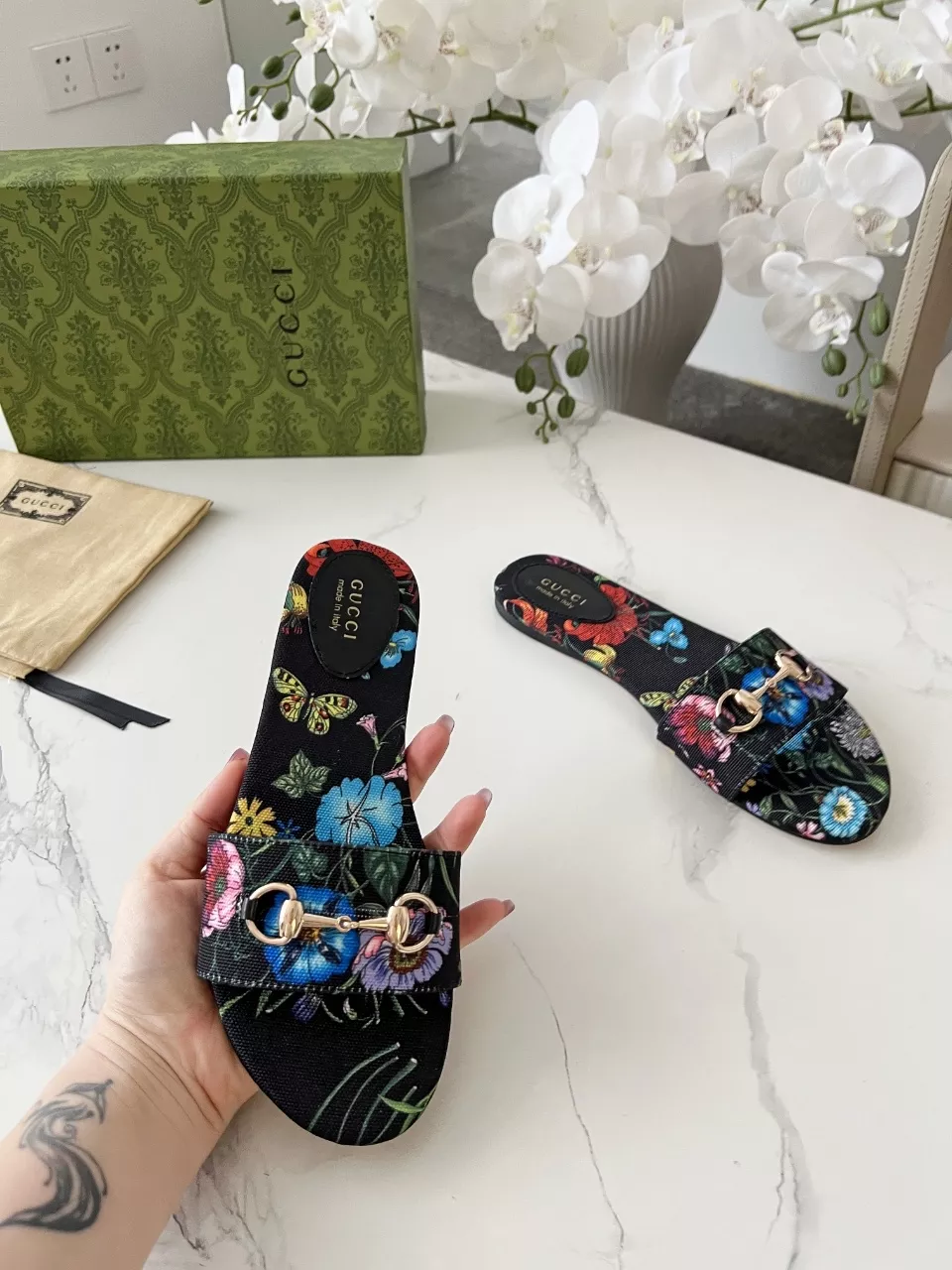 Gucci Slippers For Women Classic 5002