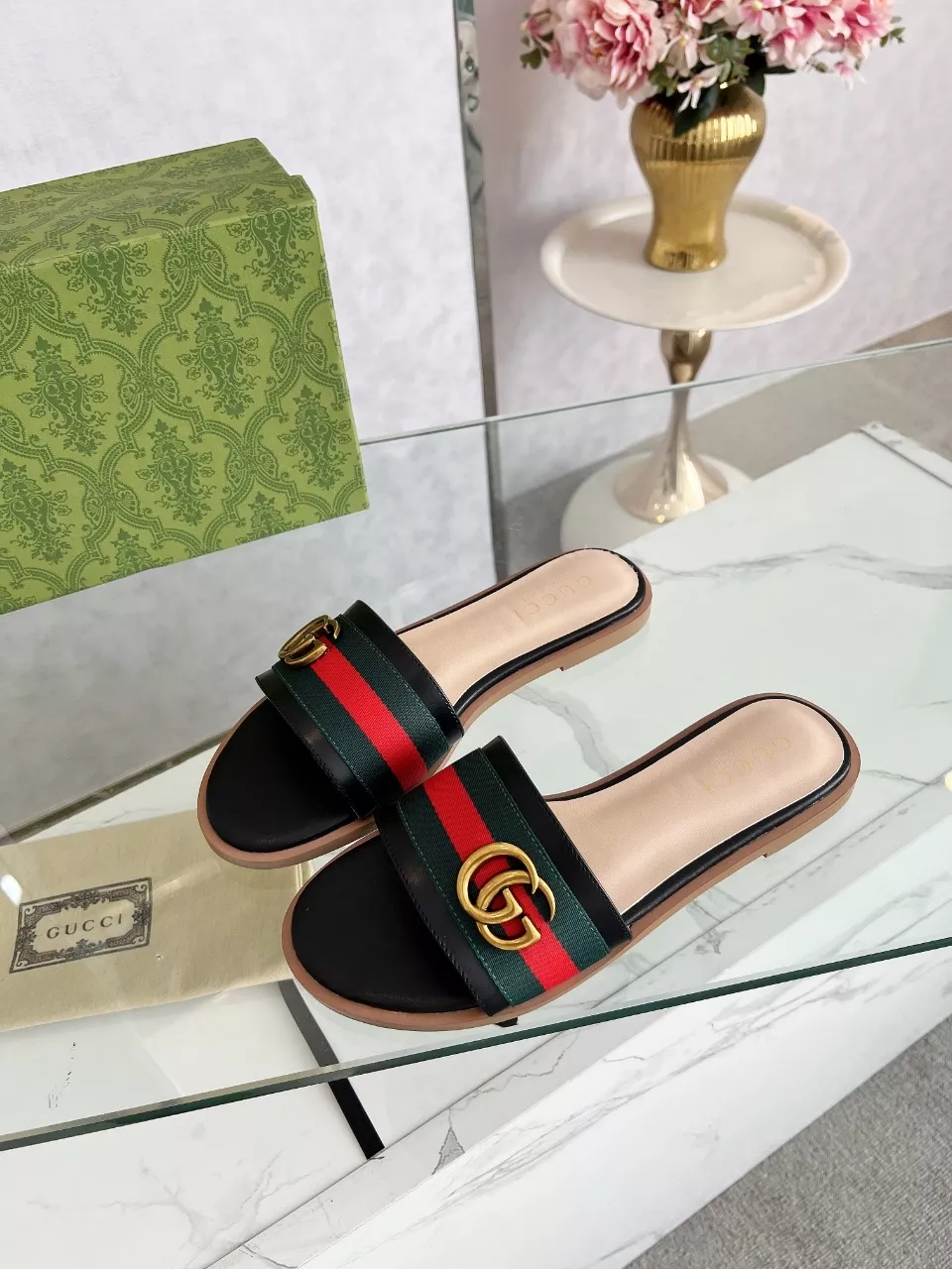 Gucci Slippers For Women Comfortable 3041