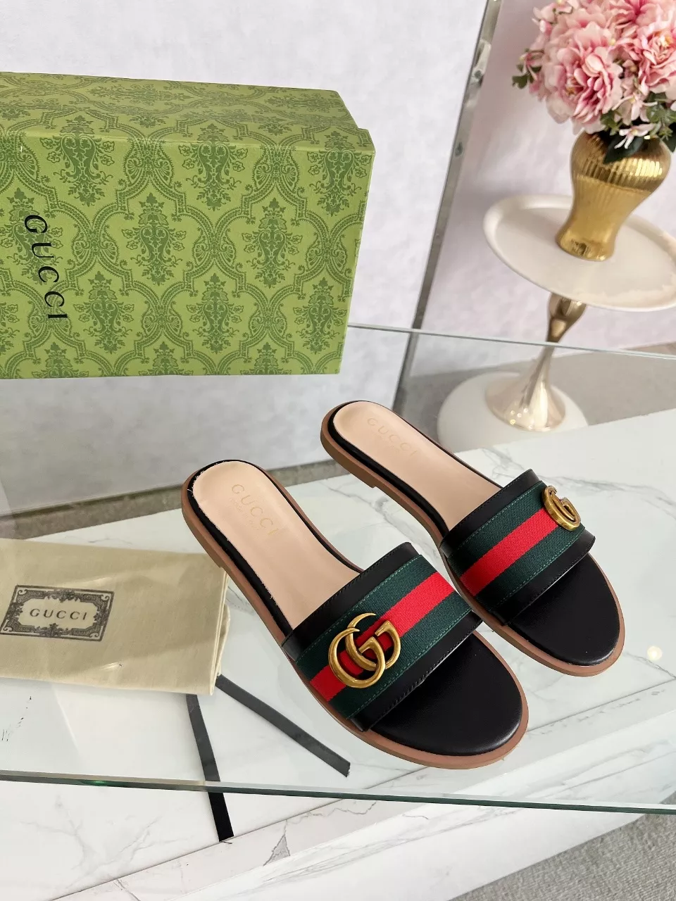 Gucci Slippers For Women Comfortable 3041