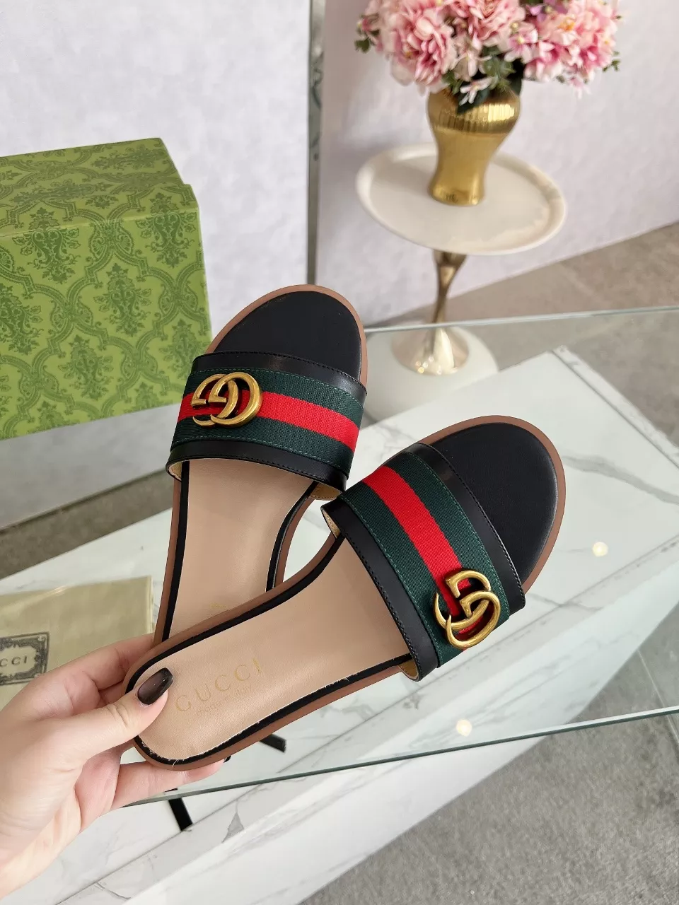 Gucci Slippers For Women Comfortable 3041
