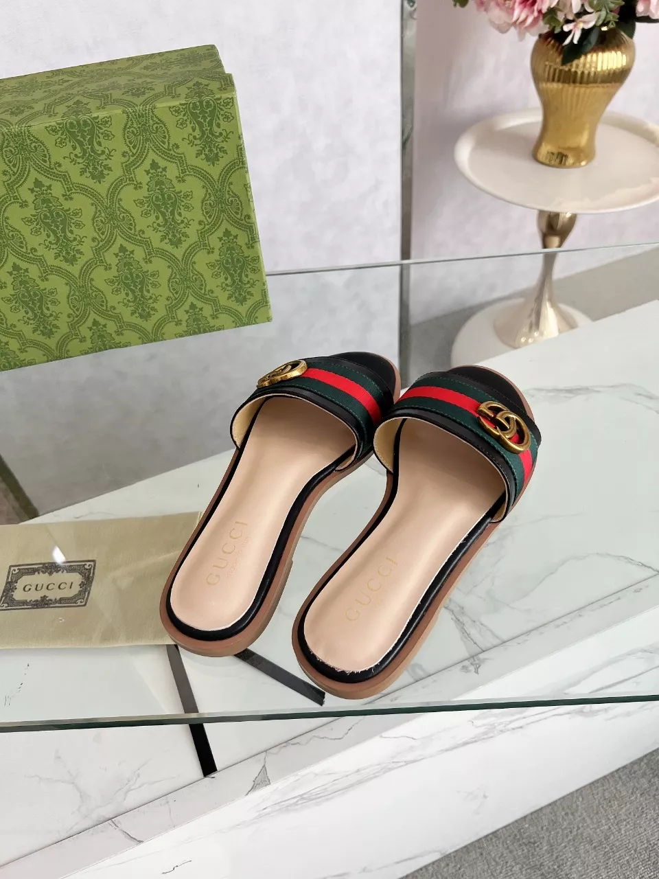 Gucci Slippers For Women Comfortable 3041