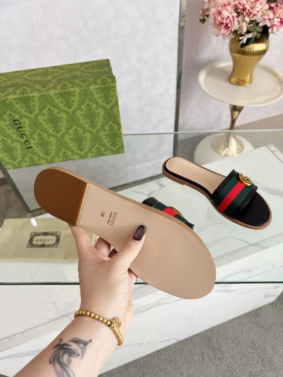 Gucci Slippers For Women Comfortable 3041