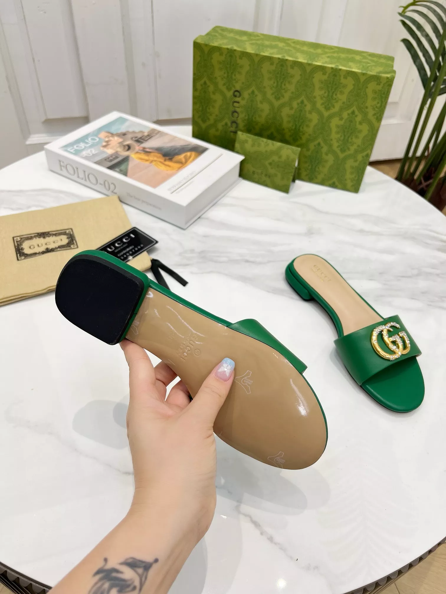 Gucci Slippers For Women Cozy 6213