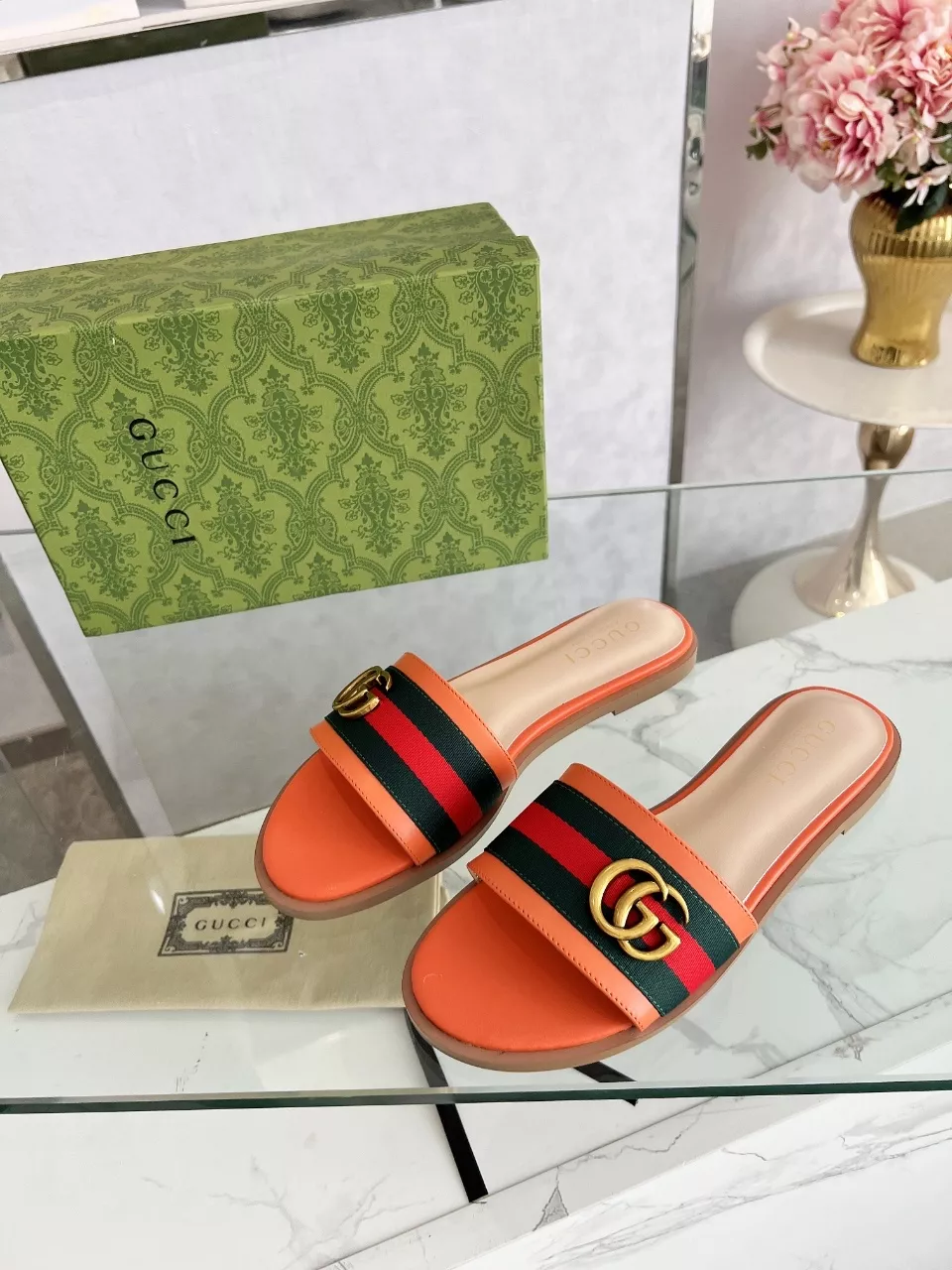 Gucci Slippers For Women Durable 1406
