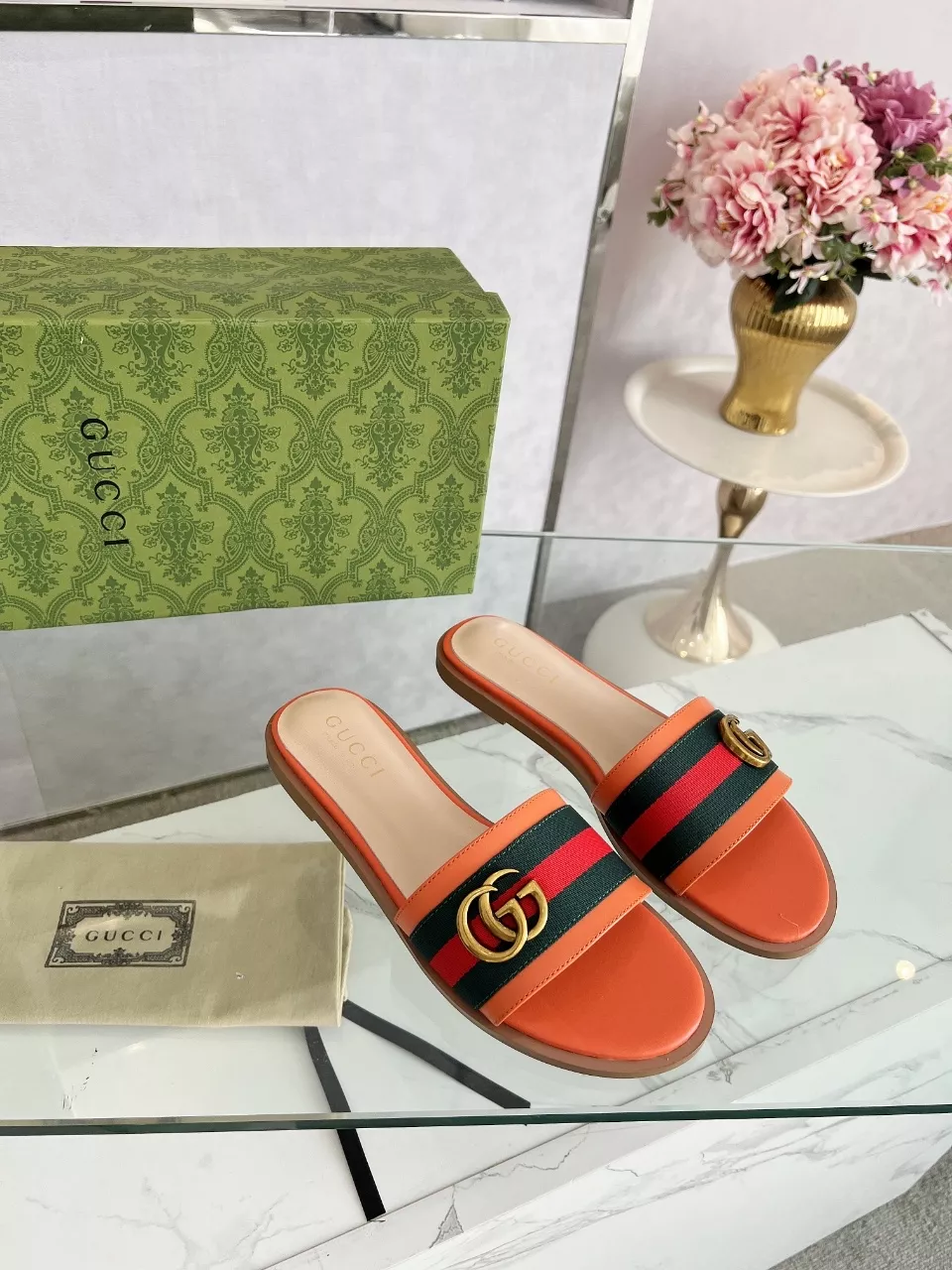 Gucci Slippers For Women Durable 1406
