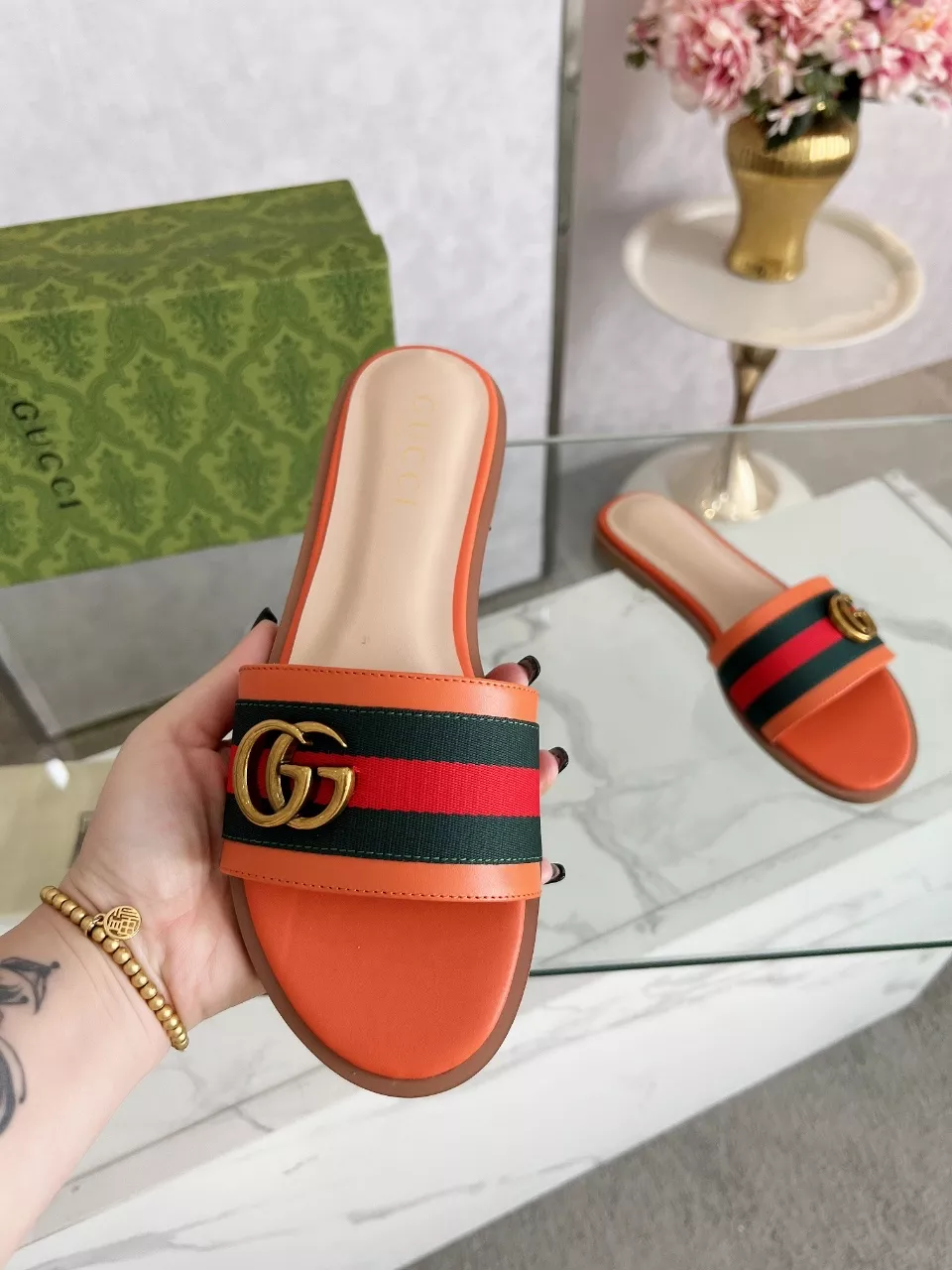 Gucci Slippers For Women Durable 1406
