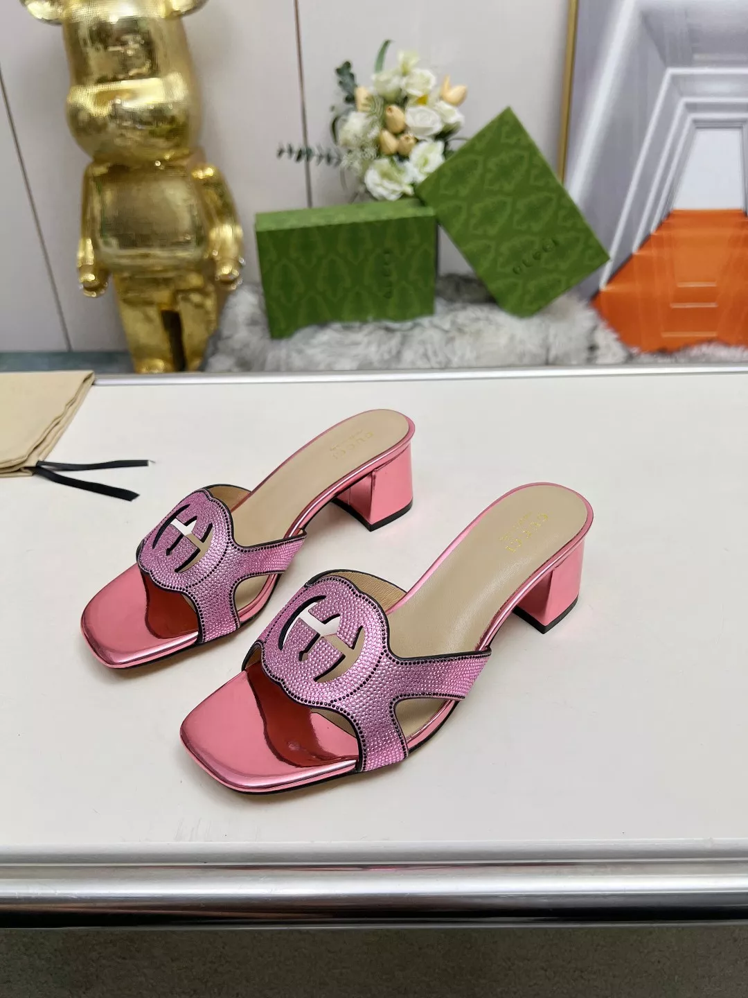 Gucci Slippers For Women Durable 7508