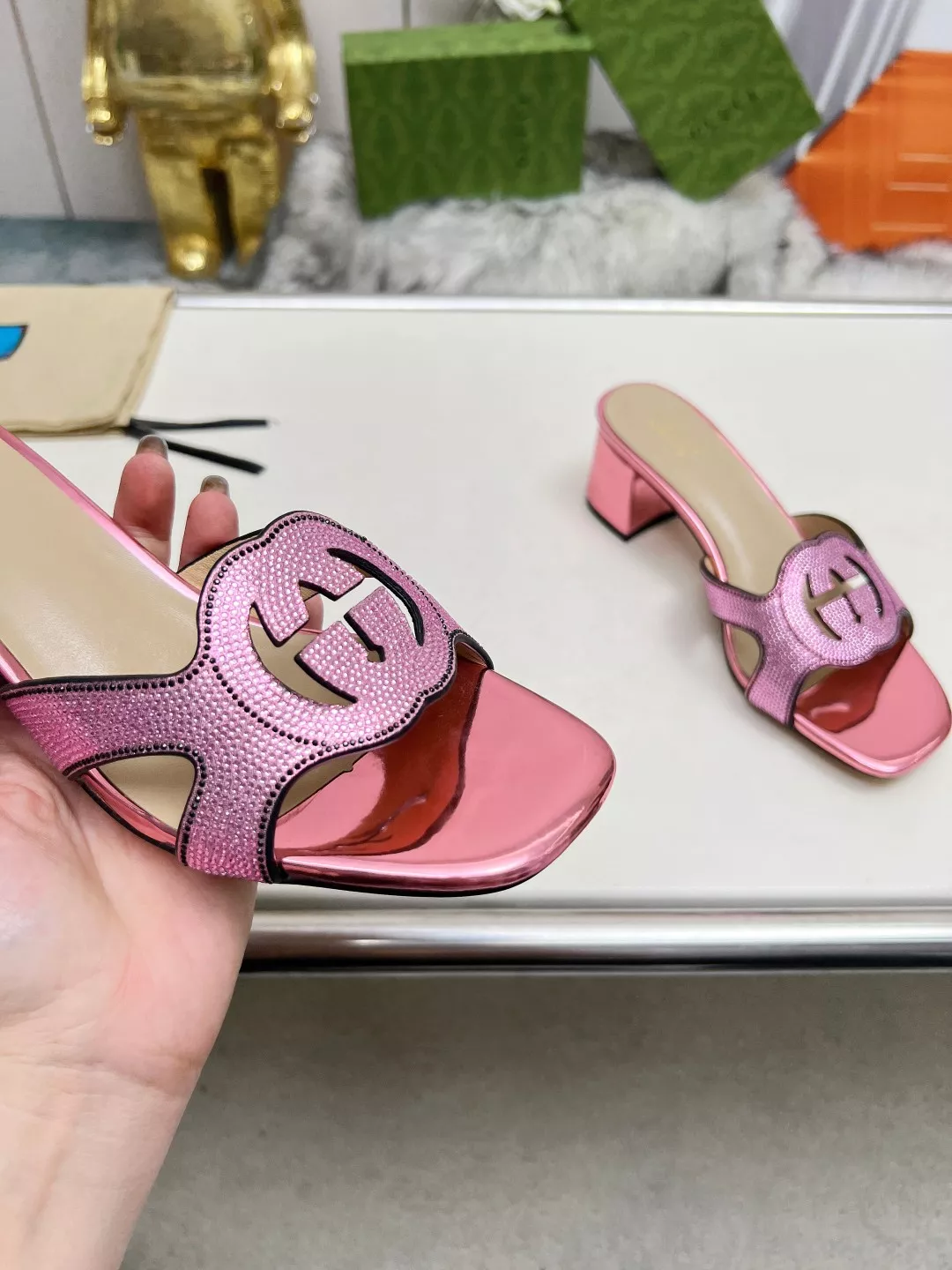 Gucci Slippers For Women Durable 7508