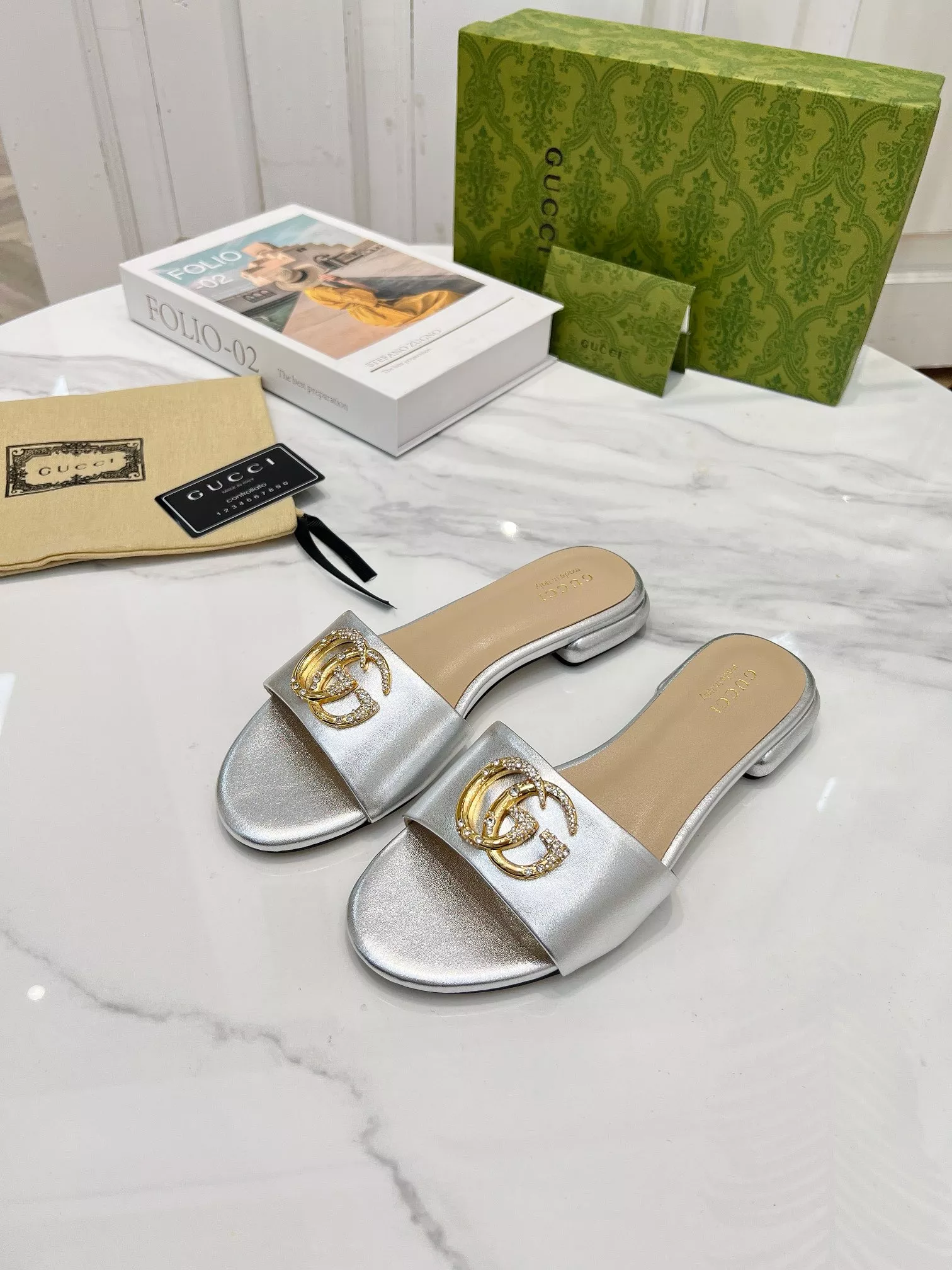 Gucci Slippers For Women Elegant 4168