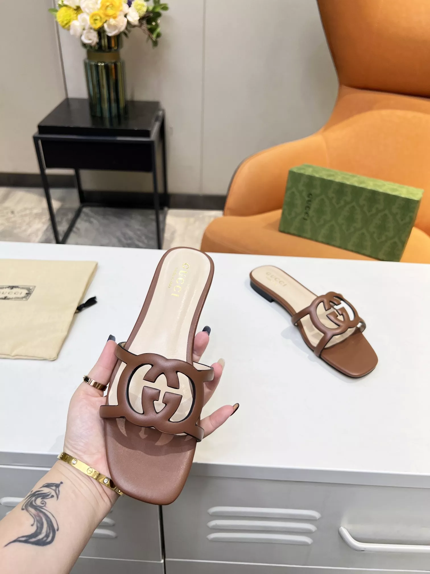 Gucci Slippers For Women Lightweight 5594
