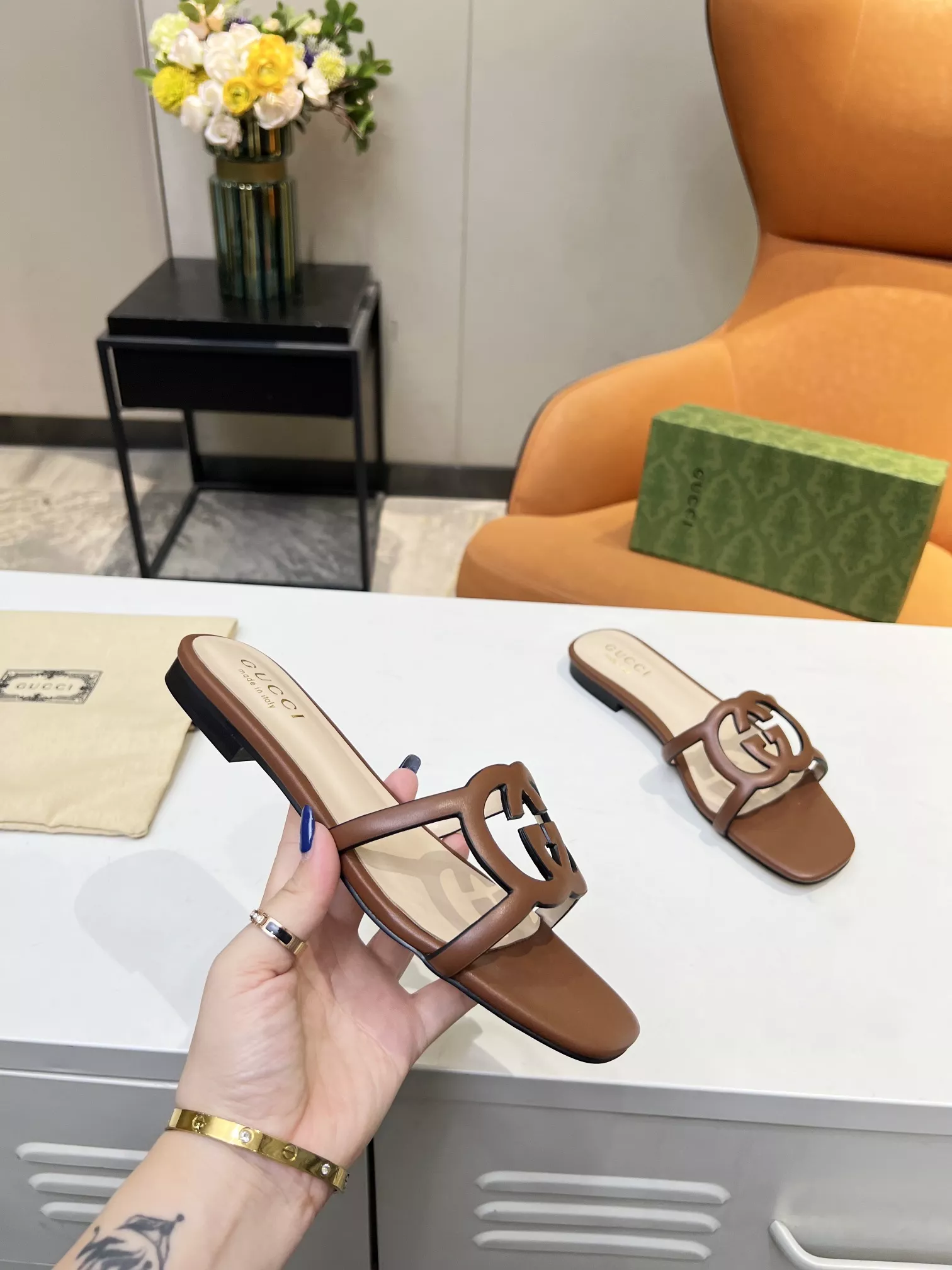 Gucci Slippers For Women Lightweight 5594