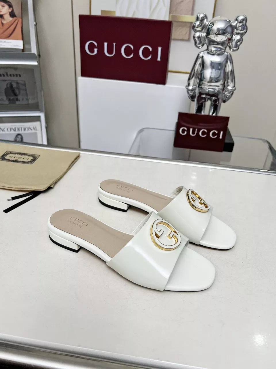 Gucci Slippers For Women Popular 9526