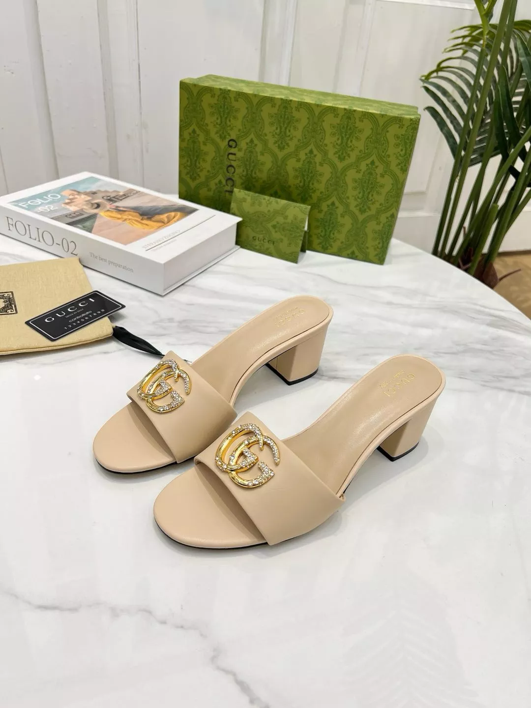 Gucci Slippers For Women Stylish 8629