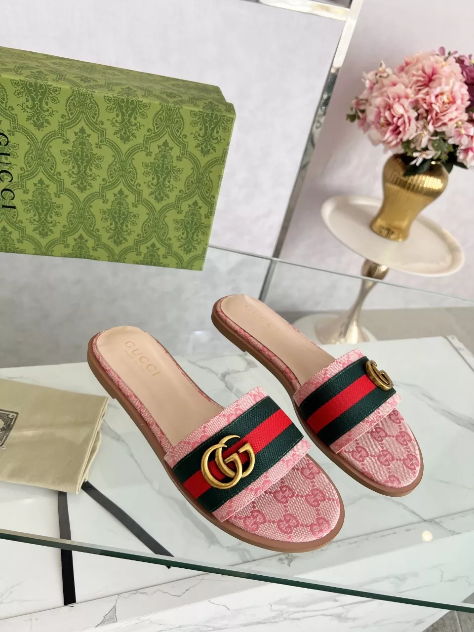 Gucci Slippers For Women Vibrant 2416