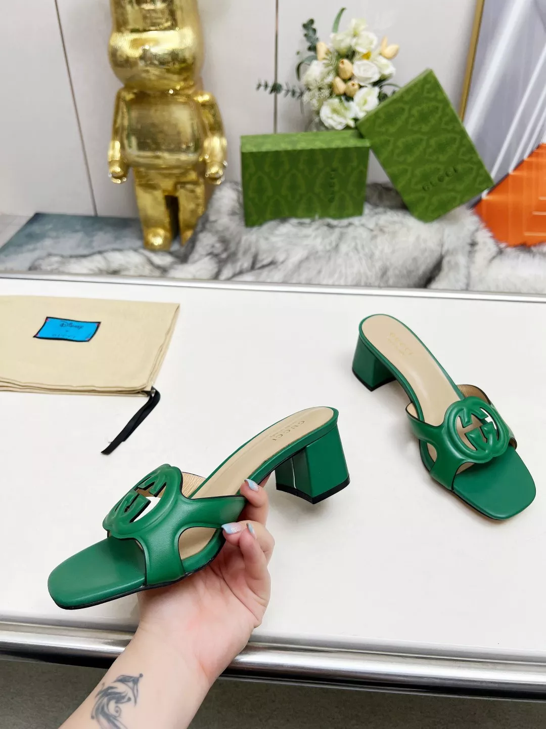Gucci Slippers For Women Vibrant 6845