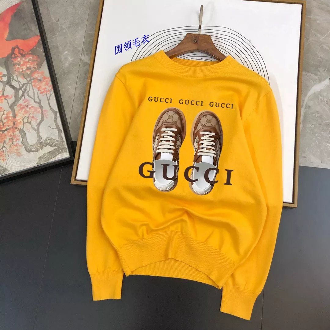 Gucci Sweaters Long Sleeved For Men DailyWear 4912
