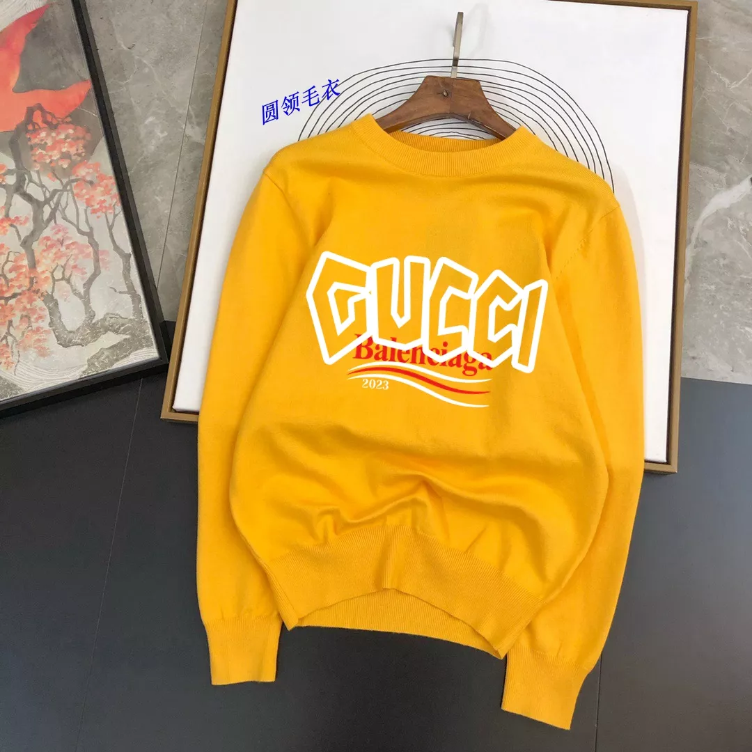 Gucci Sweaters Long Sleeved For Men EyeCatching 1011