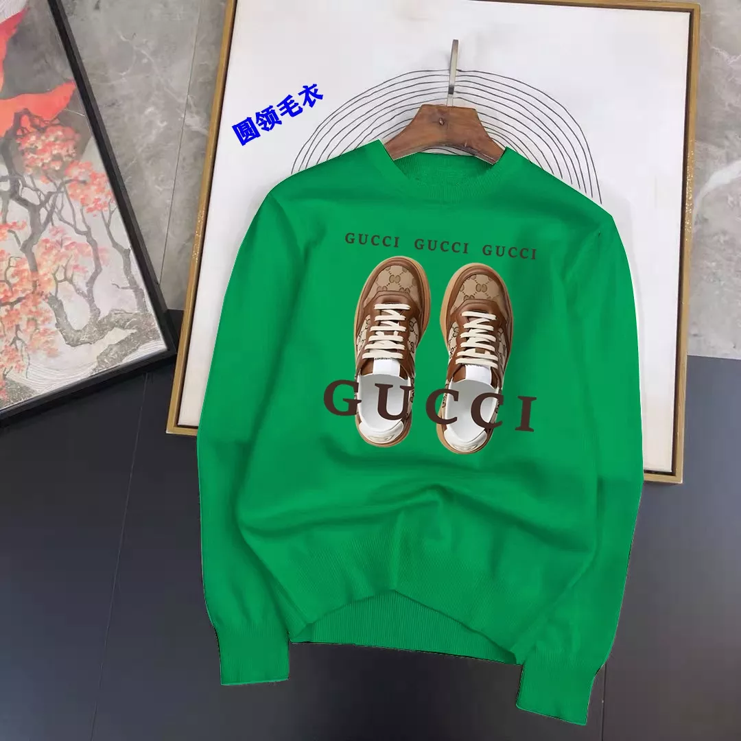 Gucci Sweaters Long Sleeved For Men Soft 5138