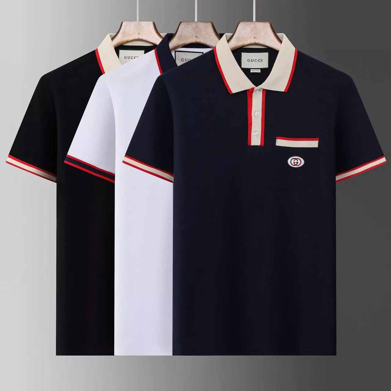Gucci T-Shirts Short Sleeved For Men Compact 7646