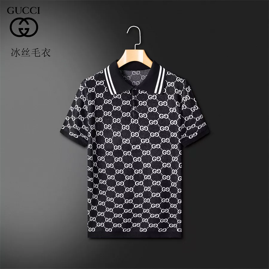 Gucci T-Shirts Short Sleeved For Men Versatile 8506