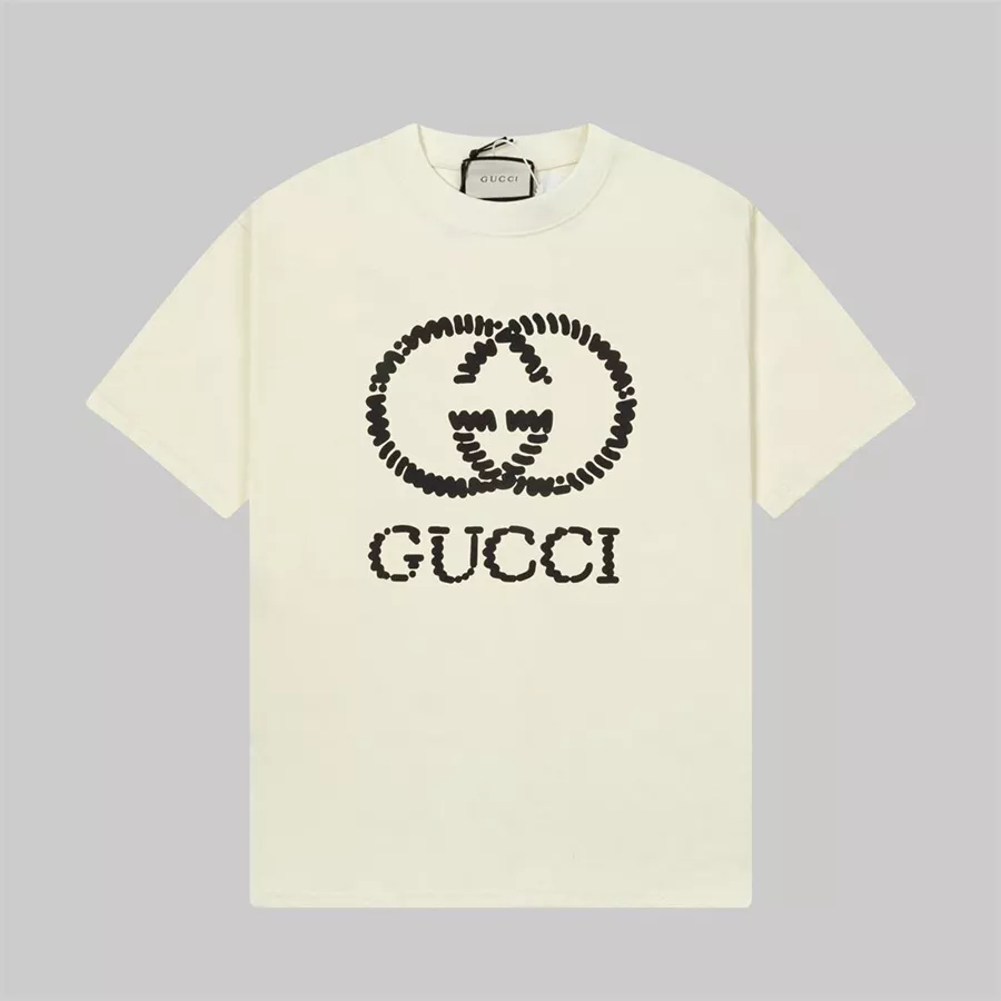 Gucci T-Shirts Short Sleeved For Unisex Affordable 7556