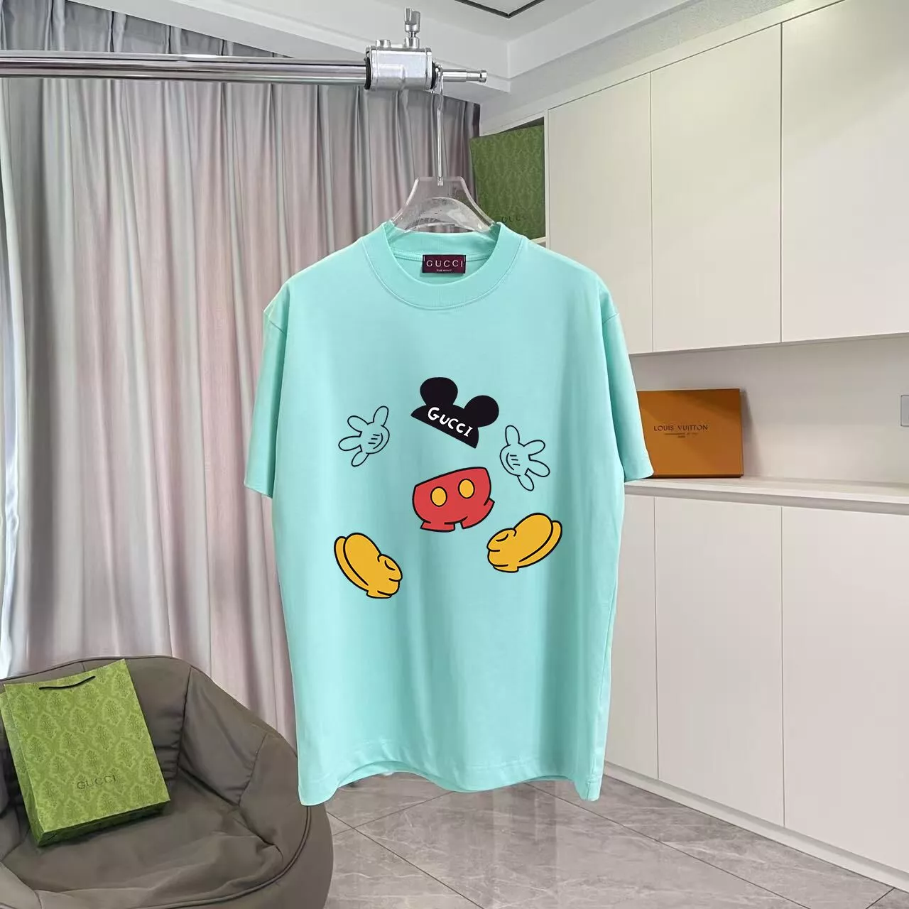 Gucci T-Shirts Short Sleeved For Unisex Comfortable 5394