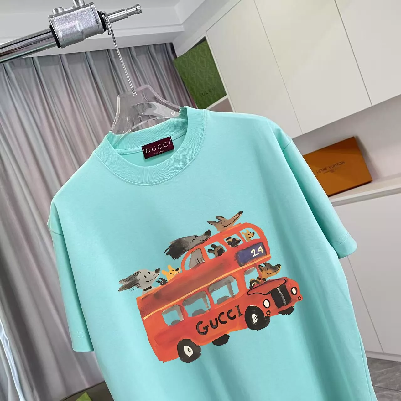 Gucci T-Shirts Short Sleeved For Unisex Cozy 7539
