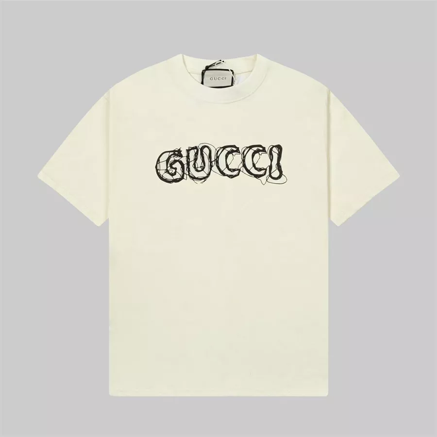 Gucci T-Shirts Short Sleeved For Unisex DailyWear 3941