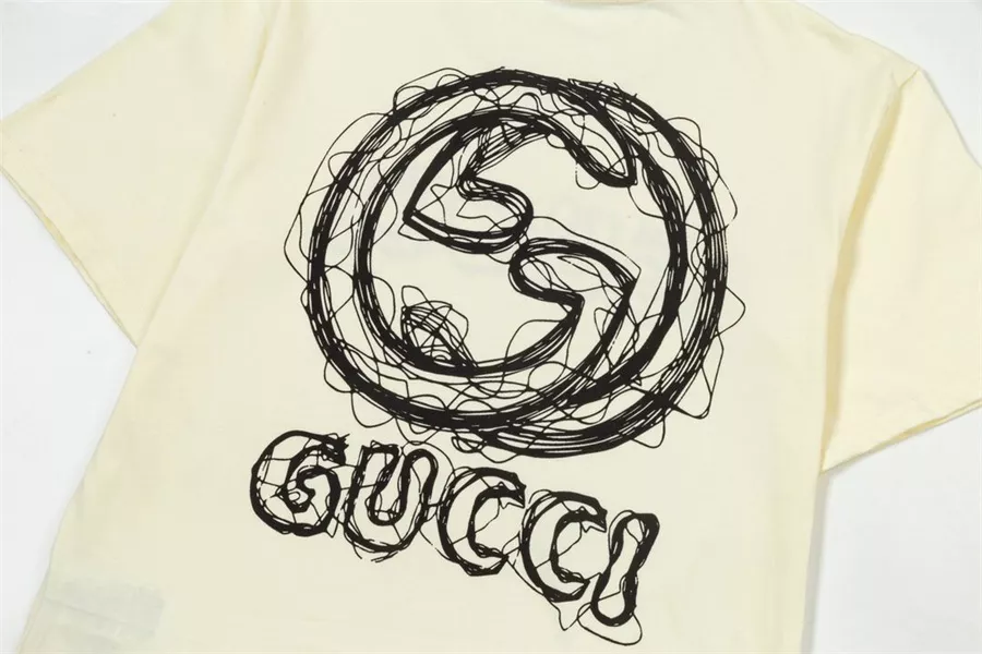 Gucci T-Shirts Short Sleeved For Unisex DailyWear 3941