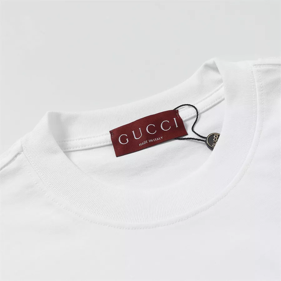 Gucci T-Shirts Short Sleeved For Unisex EasyMatch 3379