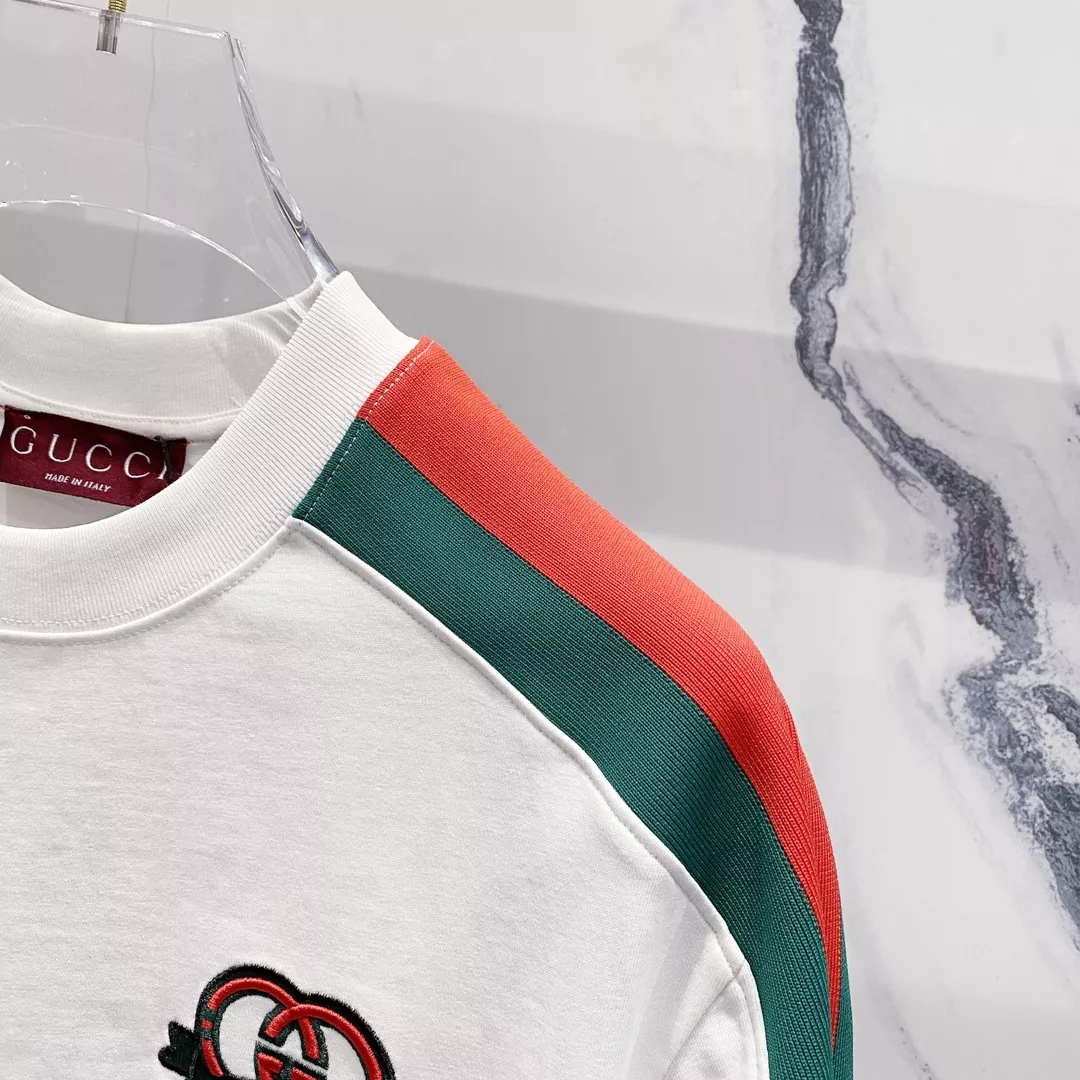 Gucci T-Shirts Short Sleeved For Unisex Lightweight 2075