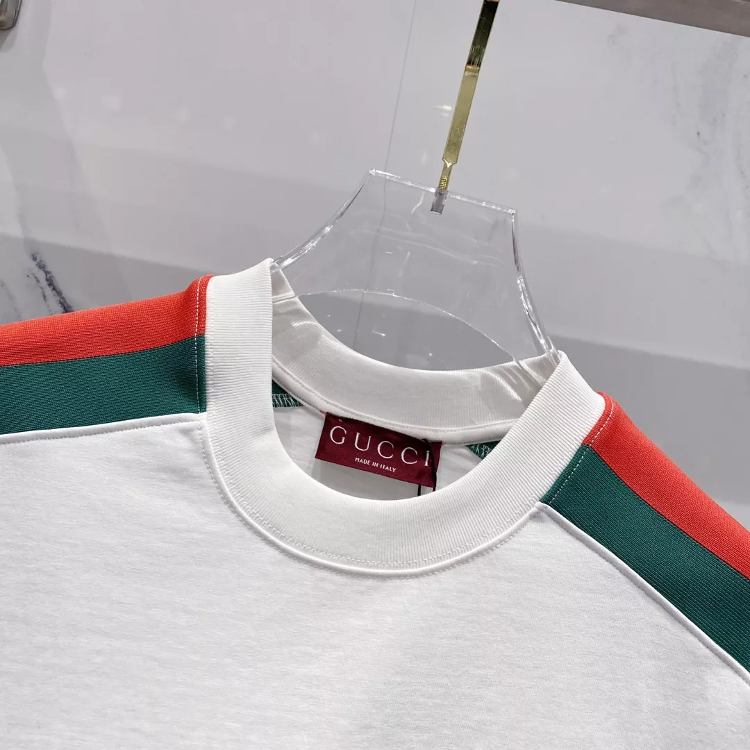 Gucci T-Shirts Short Sleeved For Unisex Lightweight 2075