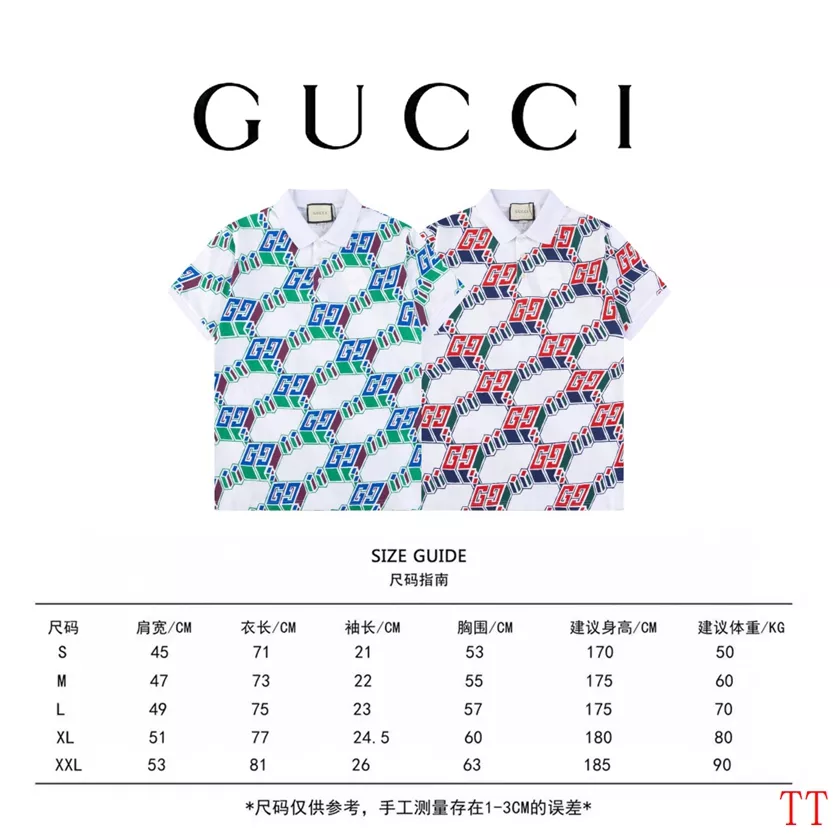 Gucci T-Shirts Short Sleeved For Unisex Refined 1558