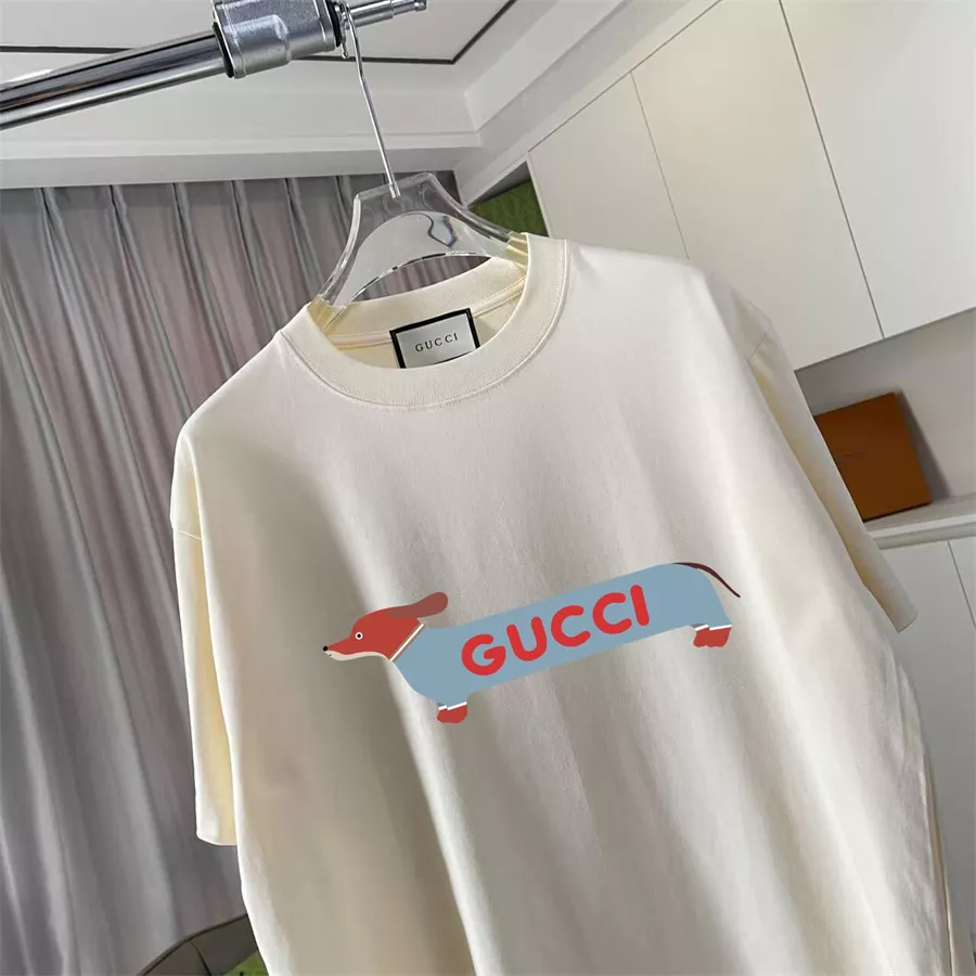Gucci T-Shirts Short Sleeved For Unisex Refined 626