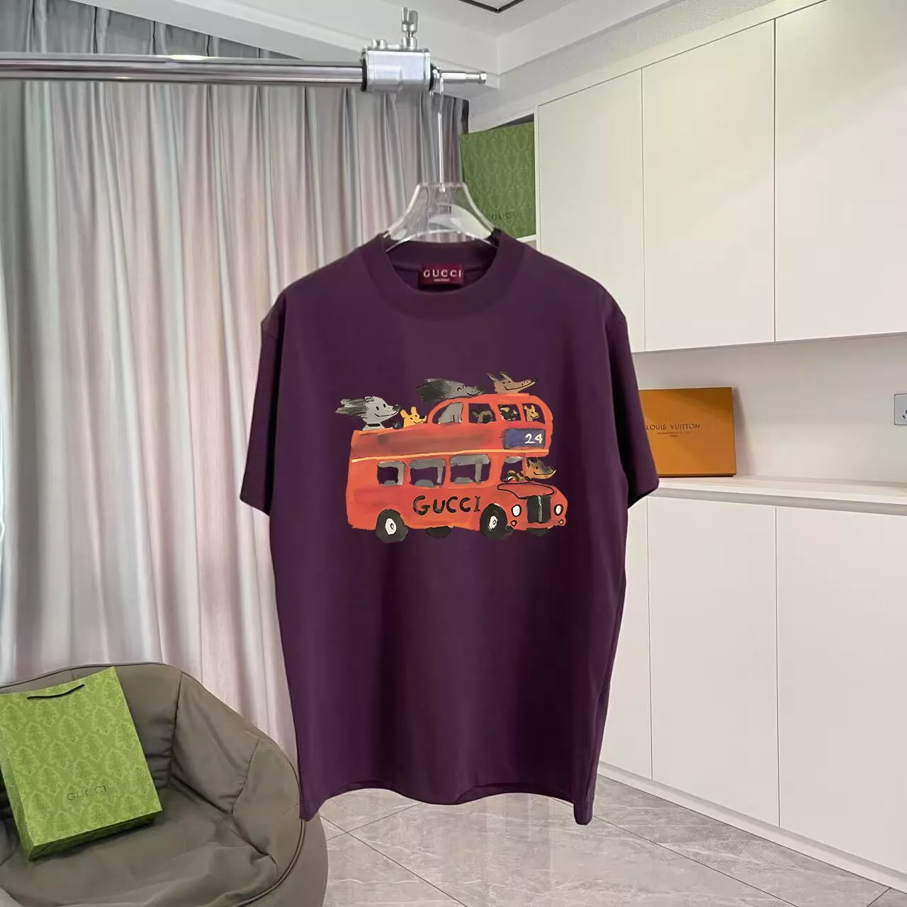 Gucci T-Shirts Short Sleeved For Unisex Resilient 3731