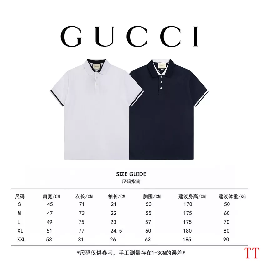 Gucci T-Shirts Short Sleeved For Unisex Sleek 3335